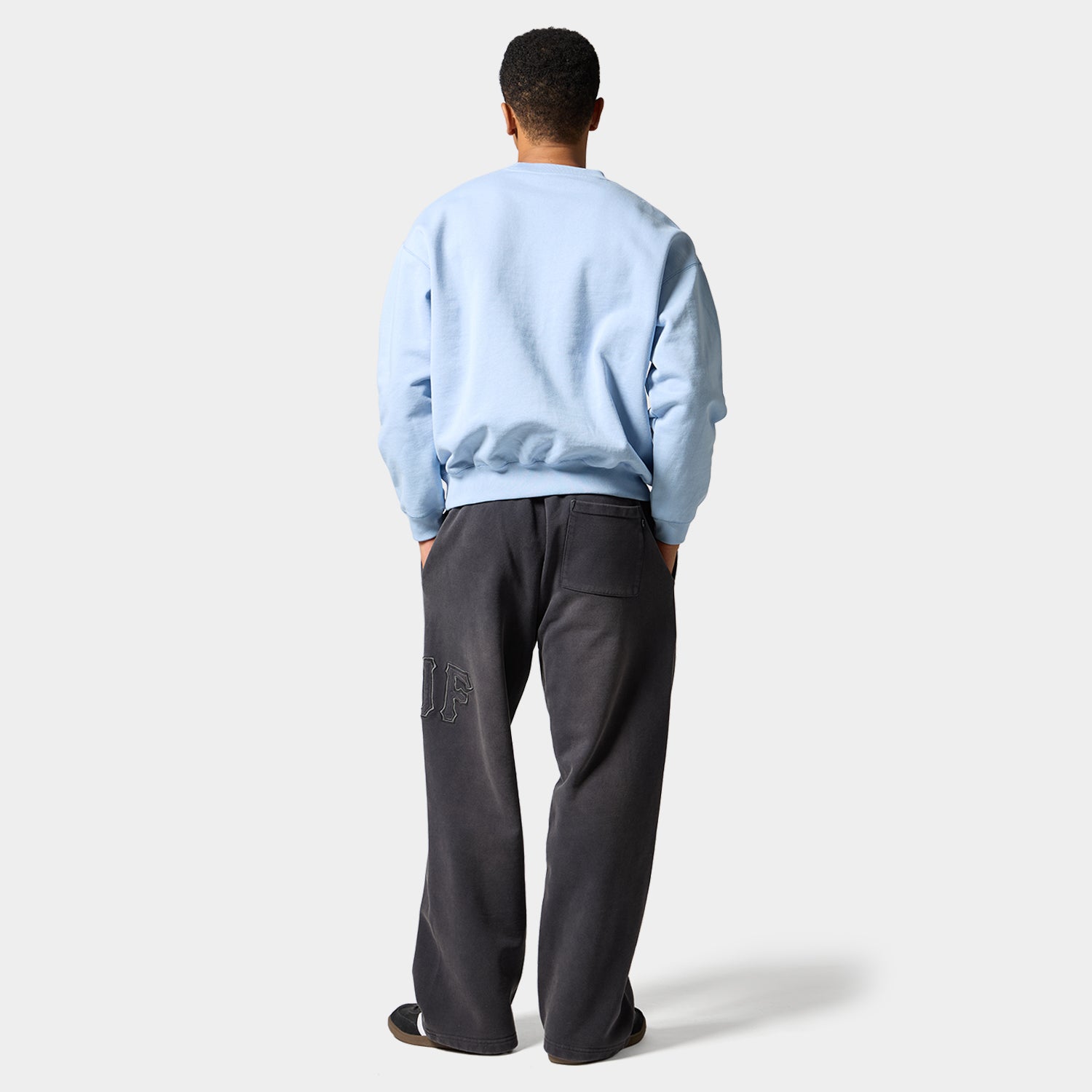 HUF (ハフ) Worldwide JP /SWEATSHIRTS(スウェットシャツ)/ HUF eightynine FLEECE CREW商品 / LT BLUE