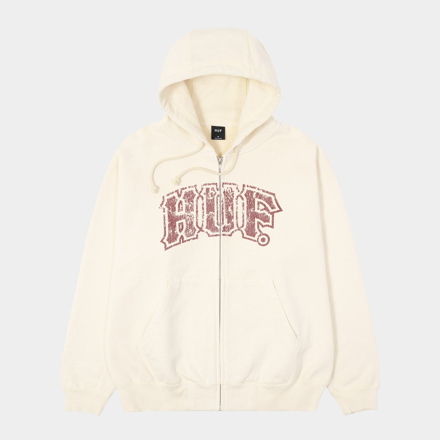 HUF (ハフ) Worldwide JP /HOODIES(パーカー)/ CLASSIC ARCH FULL ZIP HOODIE商品 / YELLOW