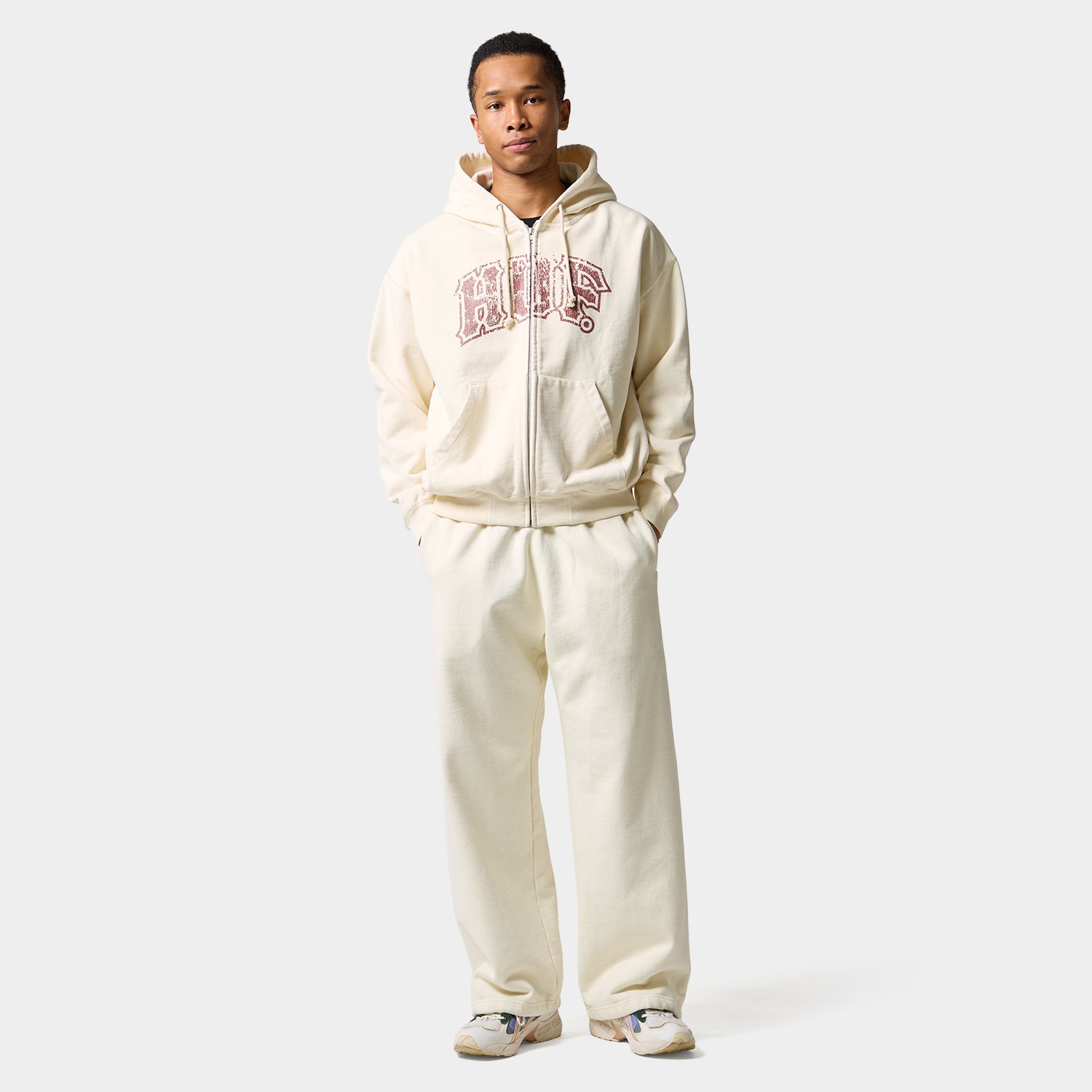 HUF (ハフ) Worldwide JP /HOODIES(パーカー)/ CLASSIC ARCH FULL ZIP HOODIE商品 / YELLOW