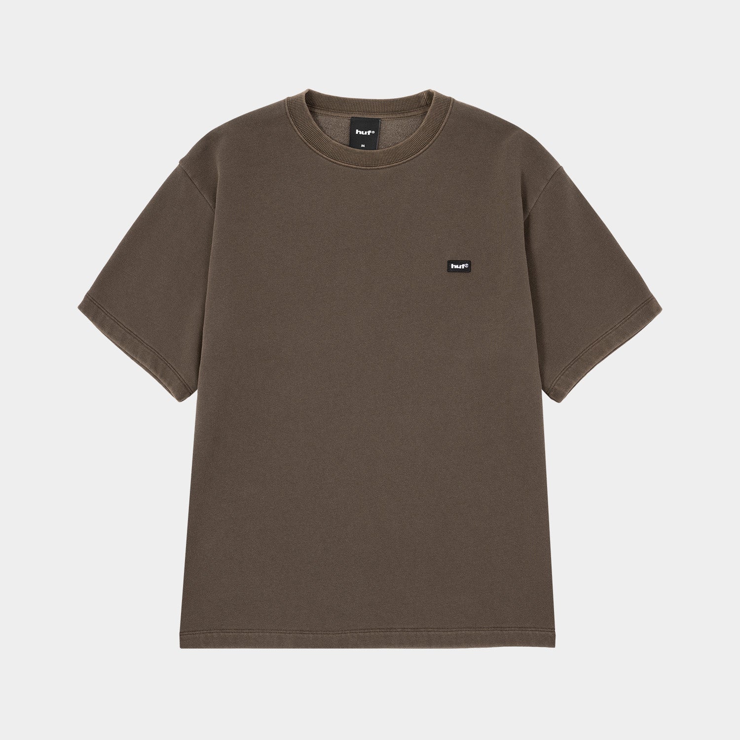 HUF (ハフ) Worldwide JP /TOPS & SHIRTS(トップス&シャツ)/ huf eightynine WASHED FLEECE TEE商品 / COFFEE