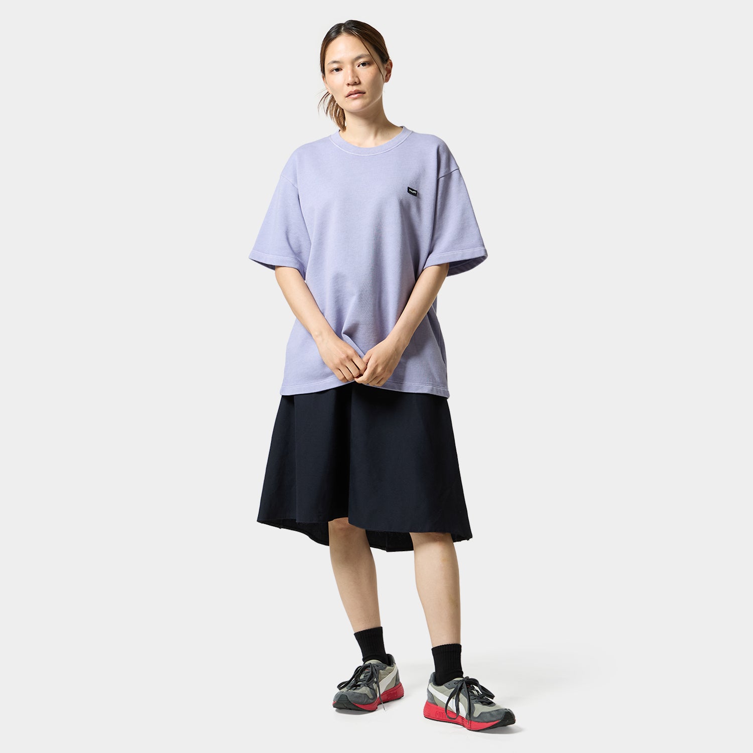 HUF (ハフ) Worldwide JP /TOPS & SHIRTS(トップス&シャツ)/ huf eightynine WASHED FLEECE TEE商品 / COFFEE
