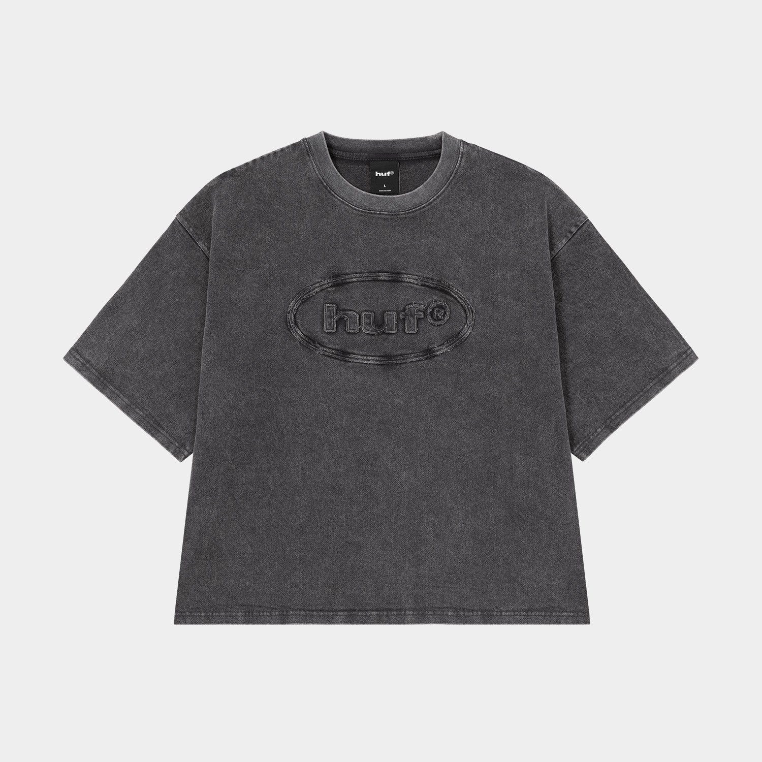 HUF (ハフ) Worldwide JP /TOPS & SHIRTS(トップス&シャツ)/ 89 OVAL CREW商品 / BLACK