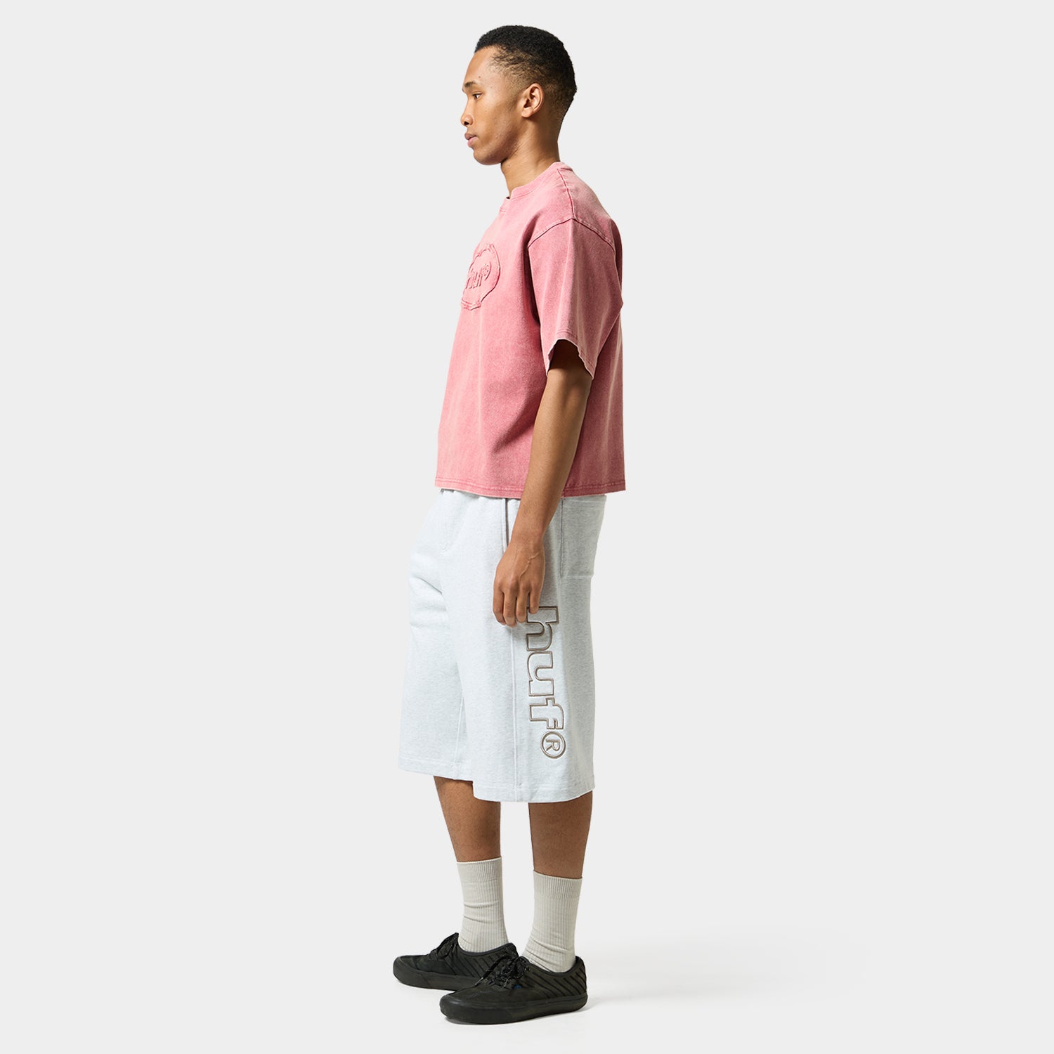 HUF (ハフ) Worldwide JP /TOPS & SHIRTS(トップス&シャツ)/ 89 OVAL CREW商品 / BLACK
