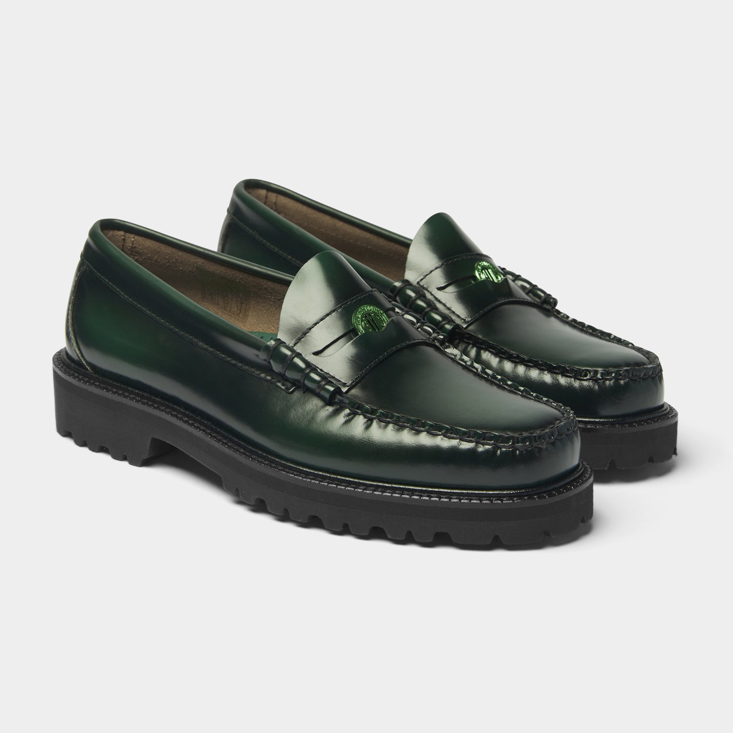 HUF (ハフ) Worldwide JP /FOOTWEAR(スニーカー)/ HUF X G.H.BASS LARSON PENNY商品 / BLACK