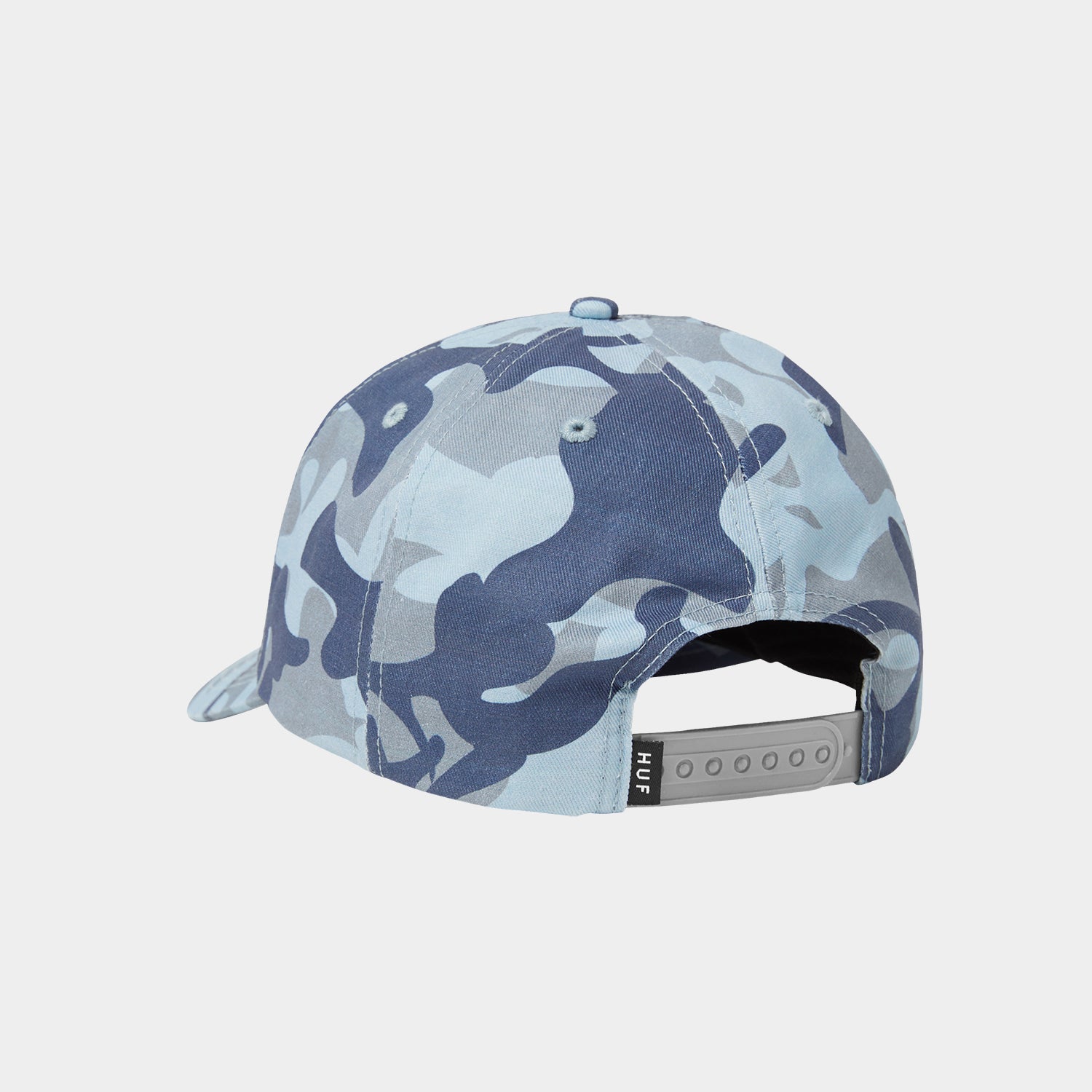 HUF (ハフ) Worldwide JP /HATS & BEANIES(ハット&ビーニー)/ NOBLE CAMO 6 PANEL SNAPBACK商品 / ICE BLUE