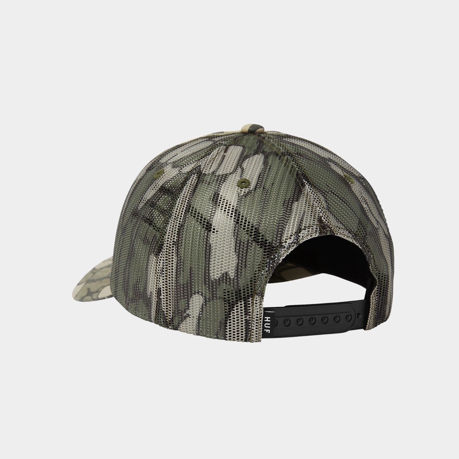 HUF (ハフ) Worldwide JP /HATS & BEANIES(ハット&ビーニー)/ WARPED CAMO TRUCKER HAT商品 / MUTED CAMO