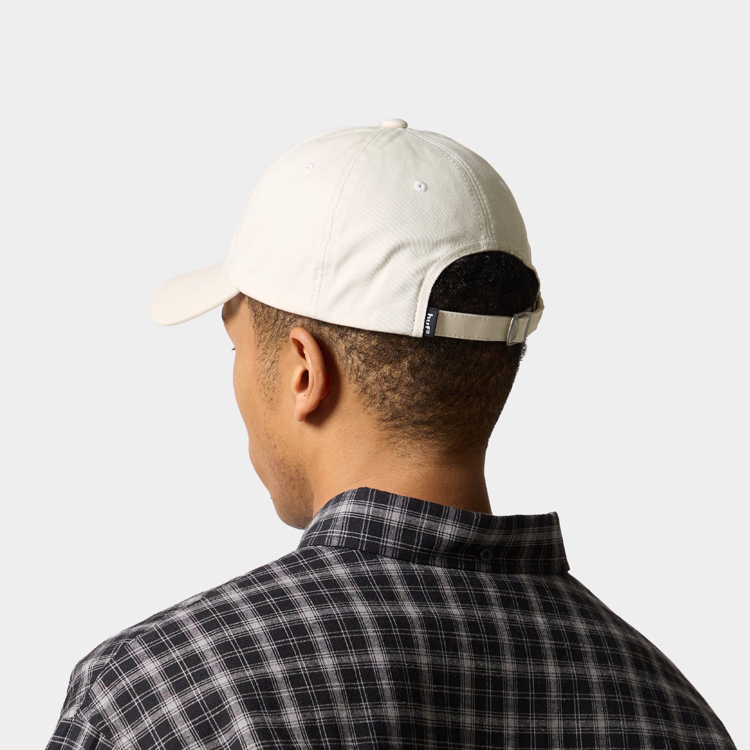 HUF (ハフ) Worldwide JP /HATS & BEANIES(ハット&ビーニー)/ 89 EMBROIDERED 6 PANEL CV HAT商品 / BLACK/WHITE