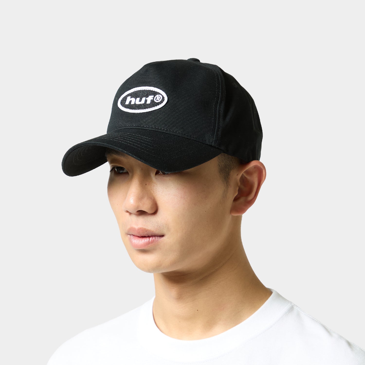 HUF (ハフ) Worldwide JP /HATS & BEANIES(ハット&ビーニー)/ 89 OVAL 5 PANEL HAT商品 / BLACK
