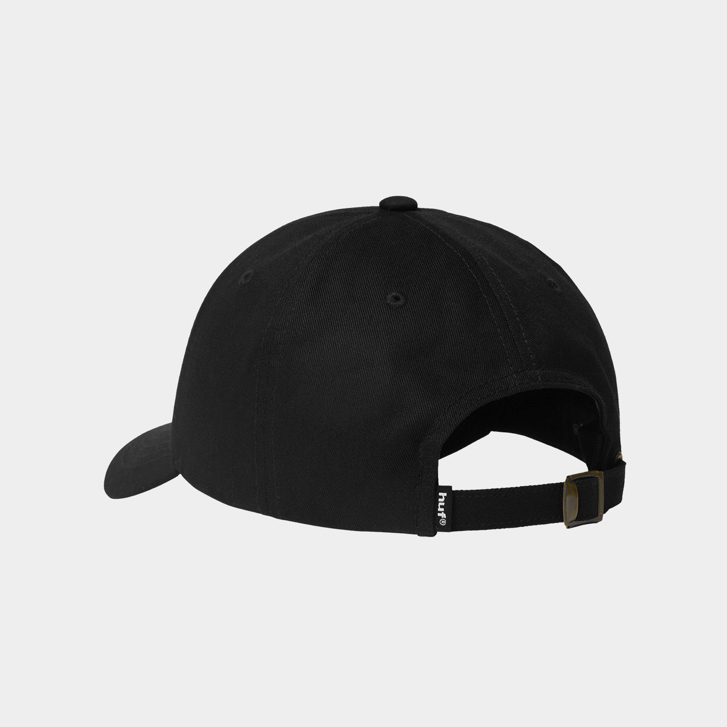 HUF (ハフ) Worldwide JP /HATS & BEANIES(ハット&ビーニー)/ WIDE ANGLE 6 PANEL CV HAT商品 / BLACK