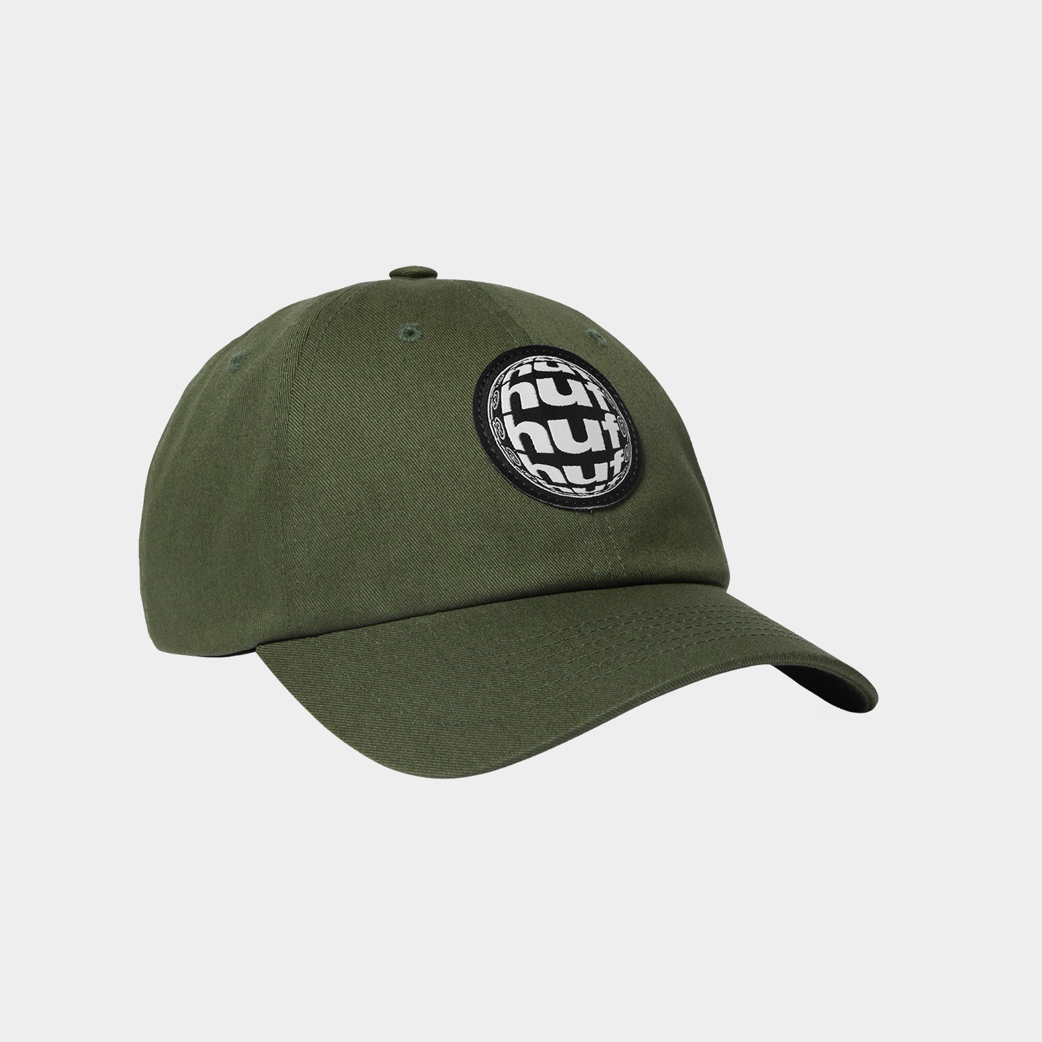 HUF (ハフ) Worldwide JP /HATS & BEANIES(ハット&ビーニー)/ WIDE ANGLE 6 PANEL CV HAT商品 / BLACK