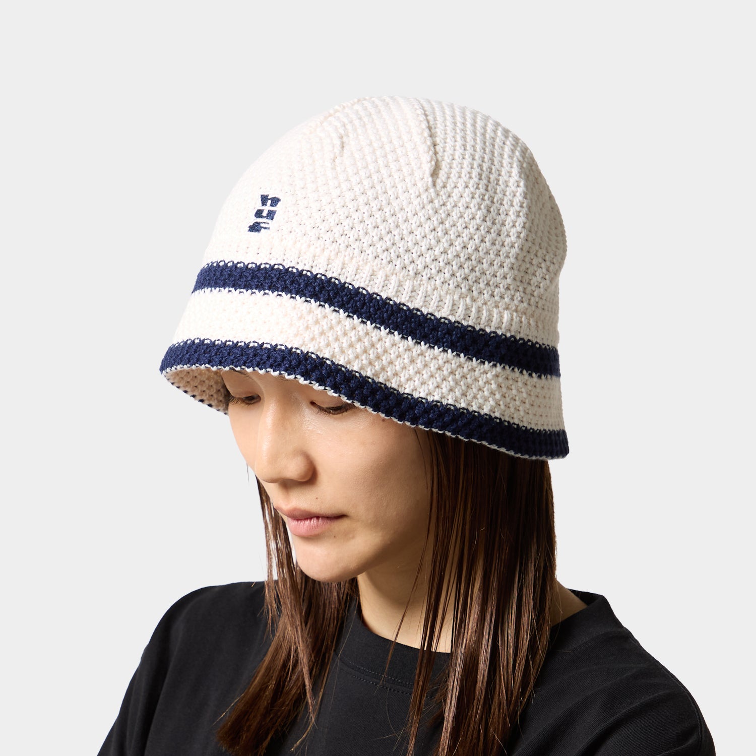 HUF (ハフ) Worldwide JP /HATS & BEANIES(ハット&ビーニー)/ MEGABLAST KNIT BUCKET HAT商品 / BLEACH