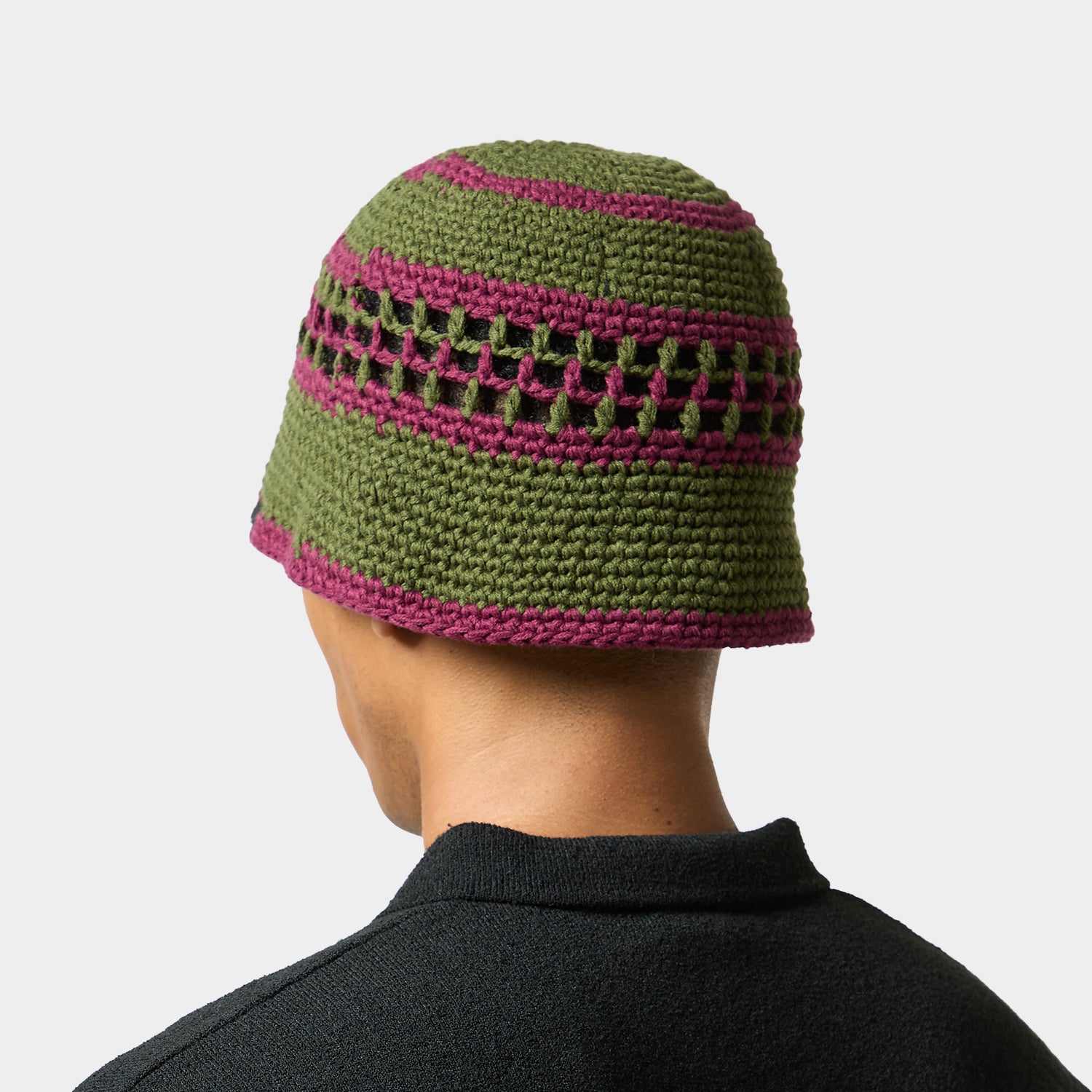 HUF (ハフ) Worldwide JP /HATS & BEANIES(ハット&ビーニー)/ DUAL MESH CROCHET HAT商品 / PEACH