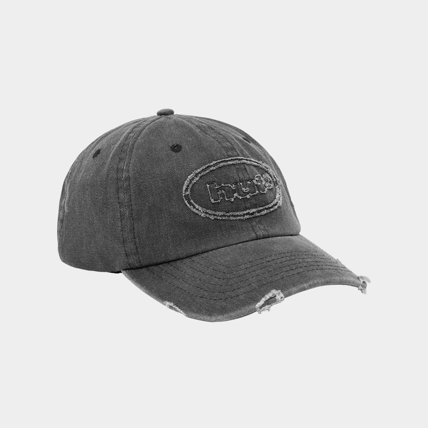 HUF (ハフ) Worldwide JP /HATS & BEANIES(ハット&ビーニー)/ 89 OVAL CV 6PANEL HAT商品 / BLACK