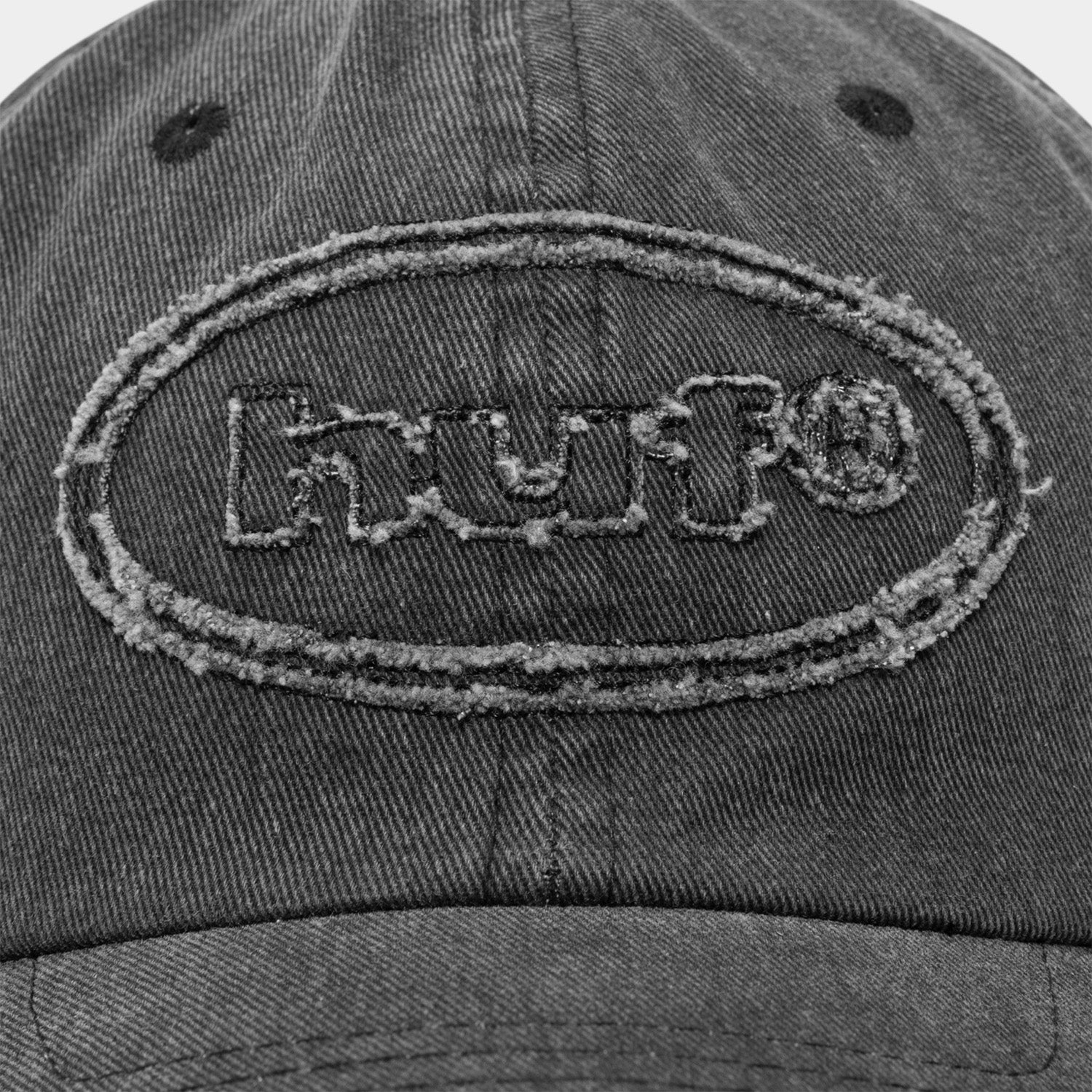 HUF (ハフ) Worldwide JP /HATS & BEANIES(ハット&ビーニー)/ 89 OVAL CV 6PANEL HAT商品 / BLACK