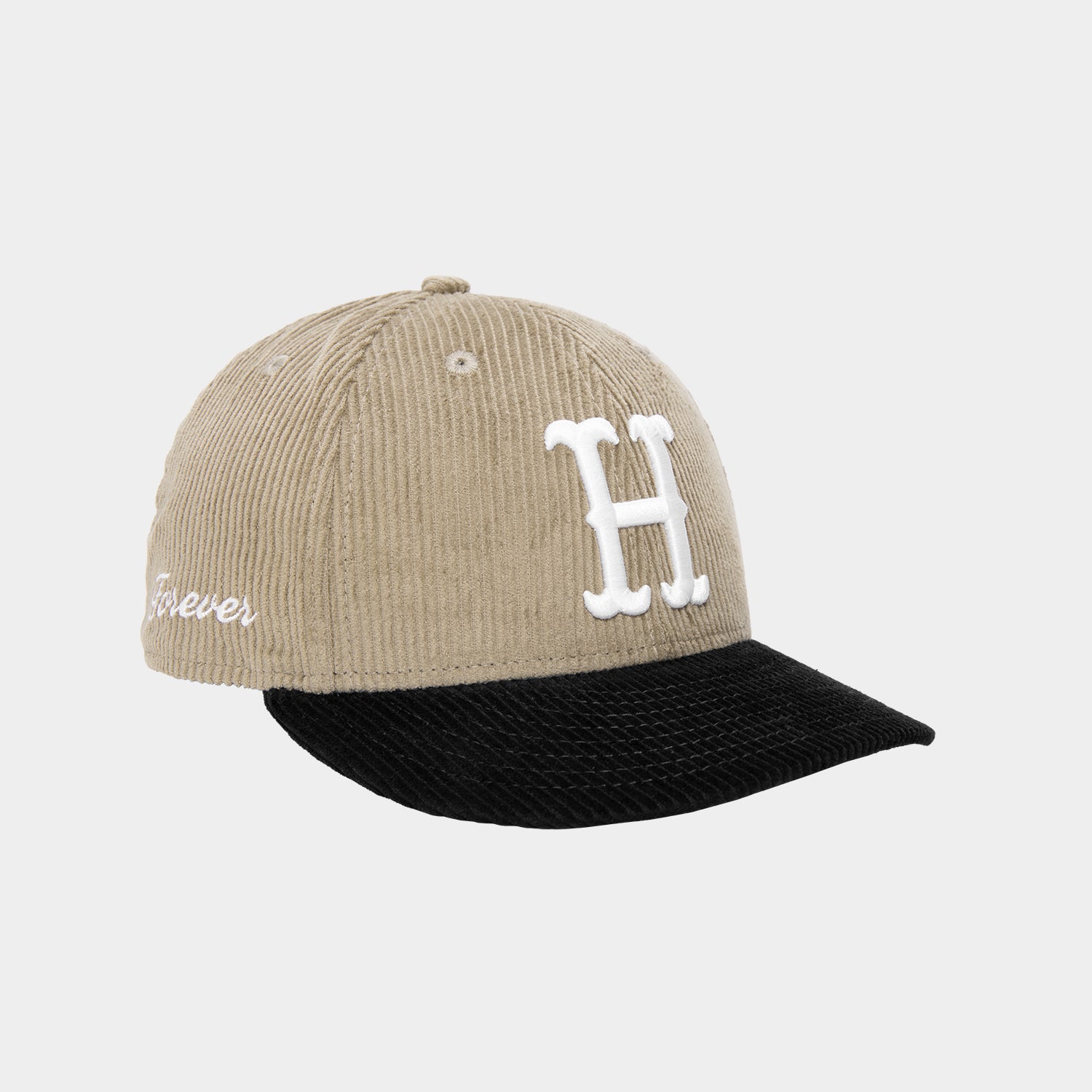HUF (ハフ) Worldwide JP /HATS & BEANIES(ハット&ビーニー)/ NEW ERA® CLASSIC H CORDUROY HAT商品 / DK GREEN