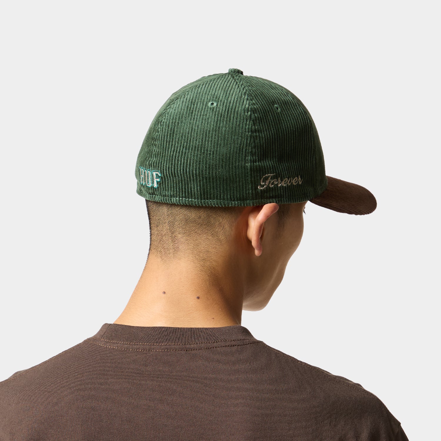 HUF (ハフ) Worldwide JP /HATS & BEANIES(ハット&ビーニー)/ NEW ERA® CLASSIC H CORDUROY HAT商品 / DK GREEN