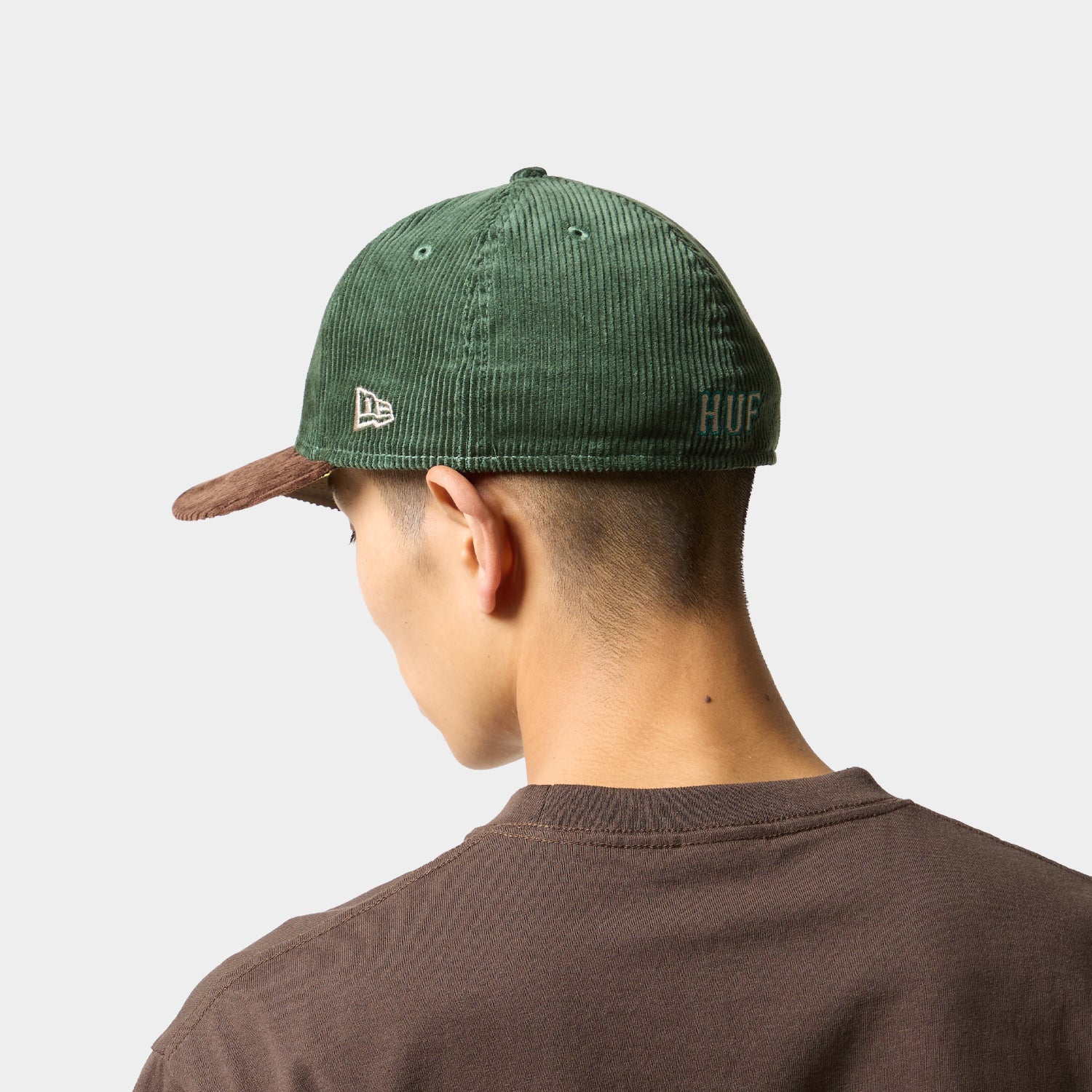 HUF (ハフ) Worldwide JP /HATS & BEANIES(ハット&ビーニー)/ NEW ERA® CLASSIC H CORDUROY HAT商品 / DK GREEN