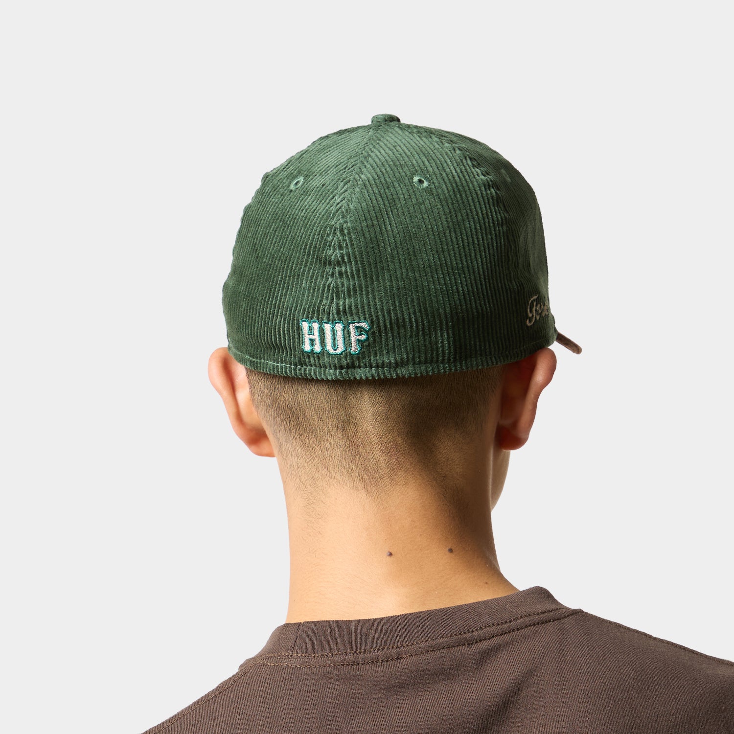 HUF (ハフ) Worldwide JP /HATS & BEANIES(ハット&ビーニー)/ NEW ERA® CLASSIC H CORDUROY HAT商品 / DK GREEN