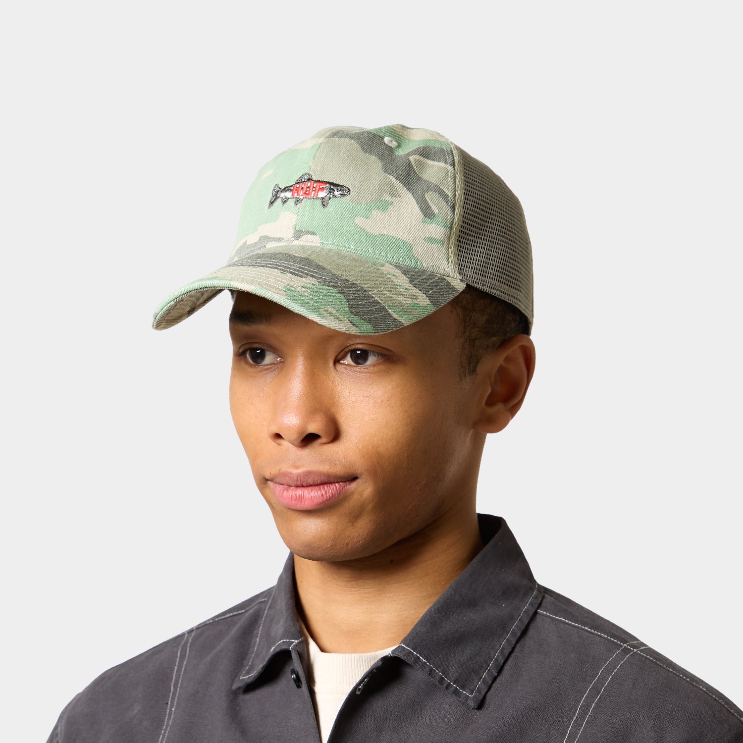 HUF (ハフ) Worldwide JP /HATS & BEANIES(ハット&ビーニー)/ huf CO-OP MESH HAT商品 / CAMO
