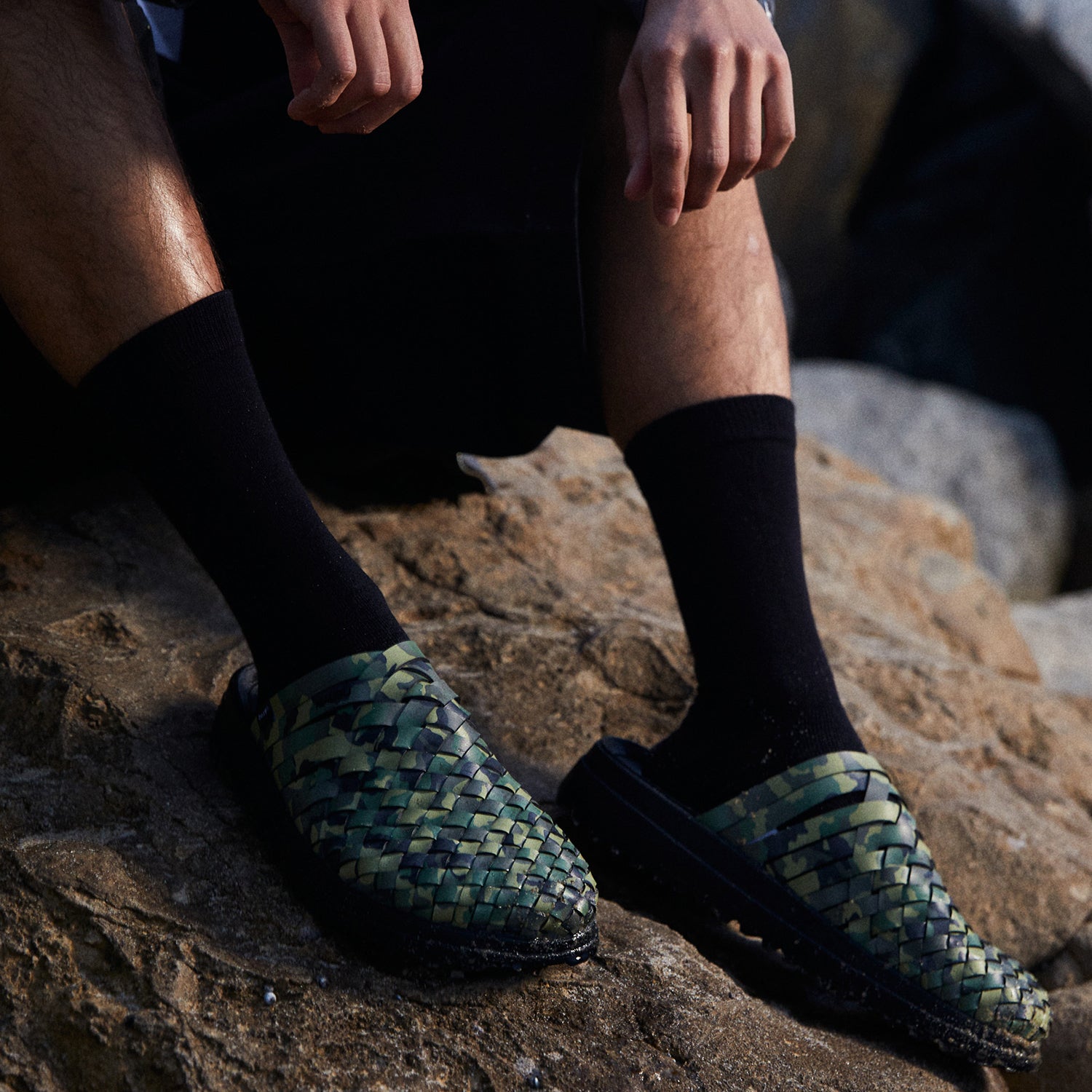HUF (ハフ) Worldwide JP /FOOTWEAR(スニーカー)/ HUF X MALIBU SANDALS商品 / WOODLAND