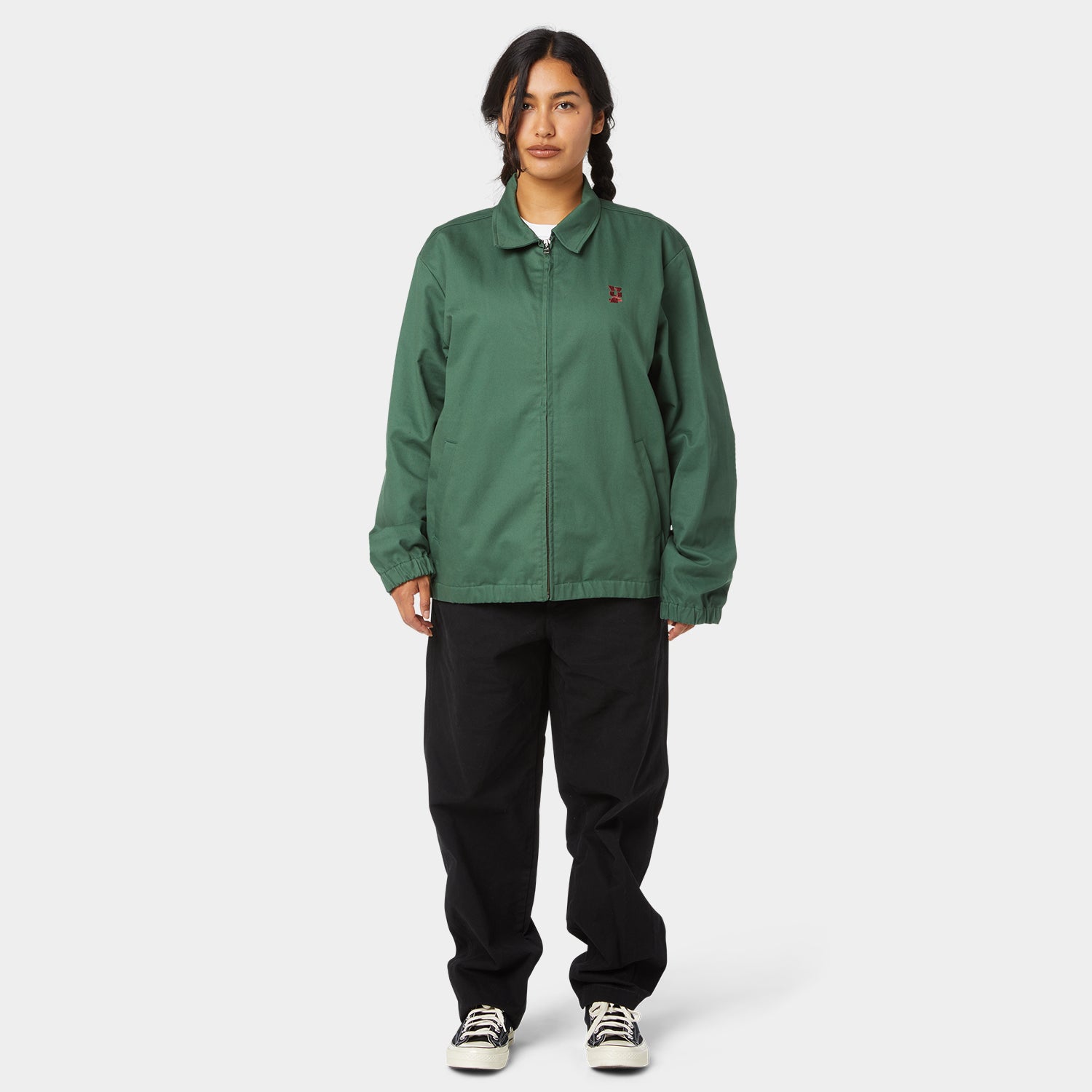 HUF (ハフ) Worldwide JP /JACKETS(ジャケット)/ HUF SET MEGABLAST SHOP JACKET商品 / FOREST