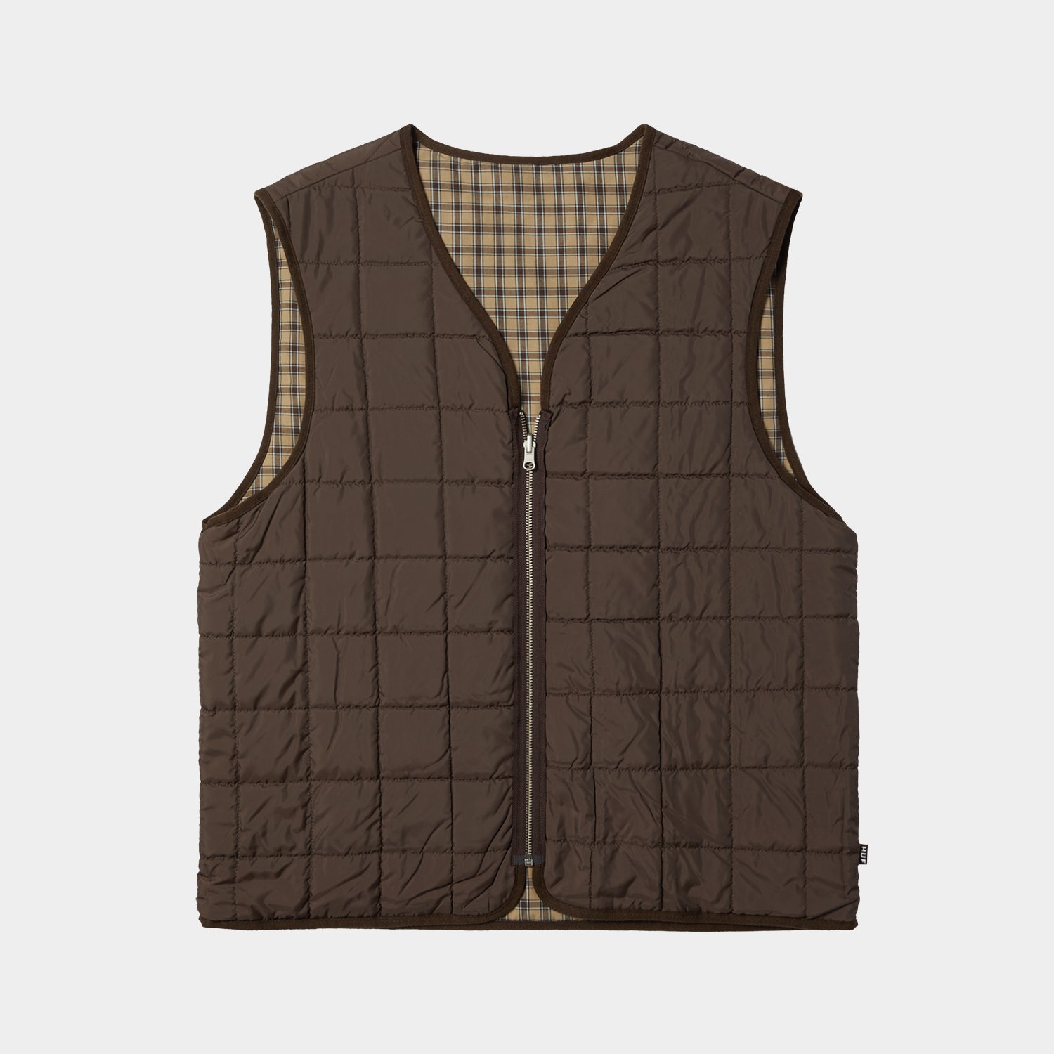 HUF (ハフ) Worldwide JP /JACKETS(ジャケット)/ POYNTER REVERSIBLE VEST商品 / BLACK