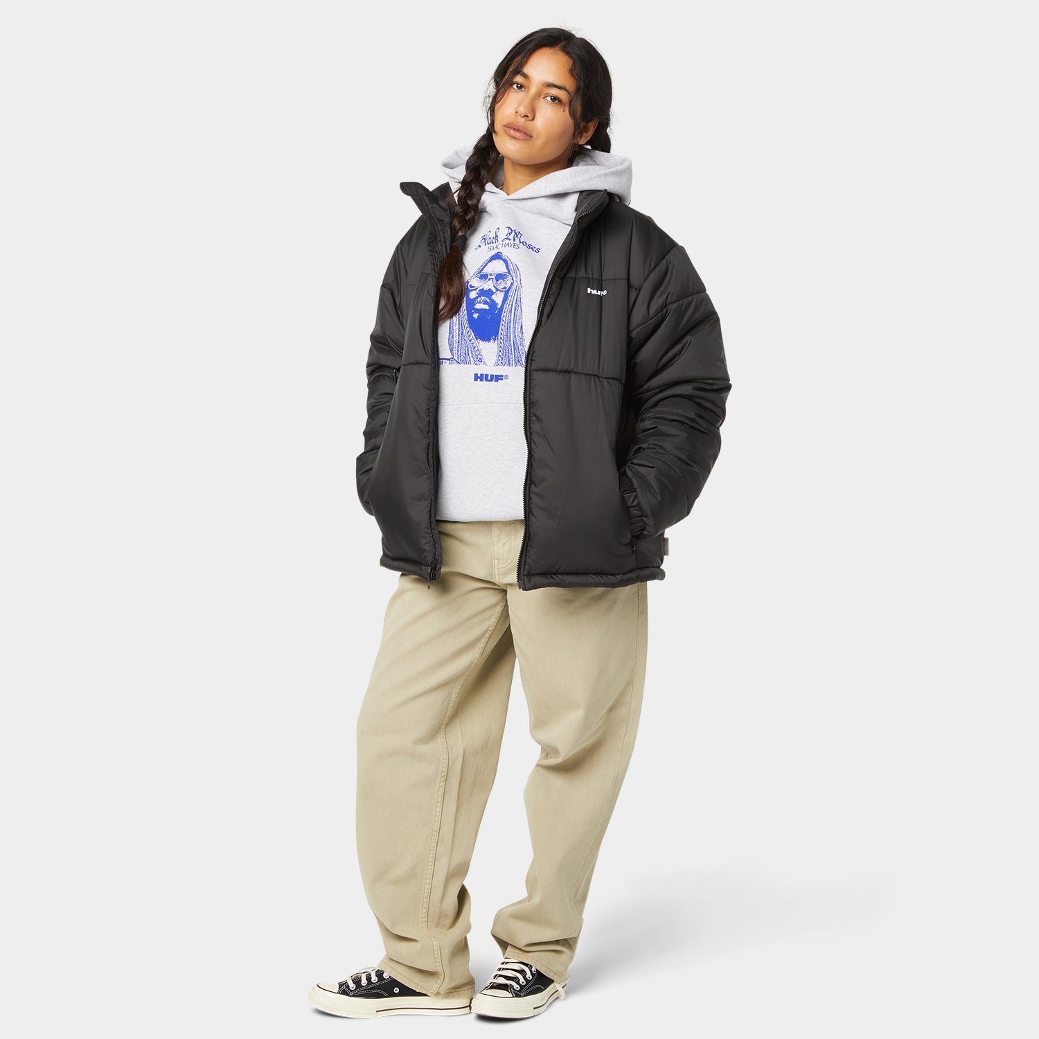HUF (ハフ) Worldwide JP /JACKETS(ジャケット)/ SEQUOIA PUFFER商品 / BLACK