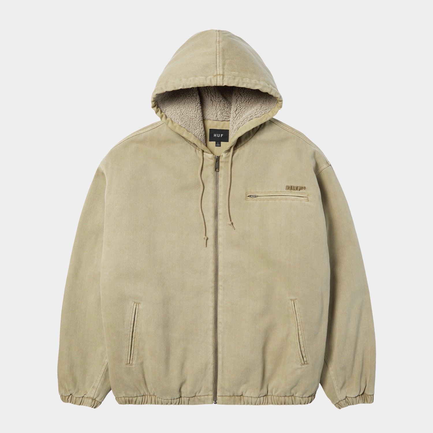 HUF (ハフ) Worldwide JP /JACKETS(ジャケット)/ WHAT A JUNGLE DENIM WORK JACKET商品 / EVERGREEN