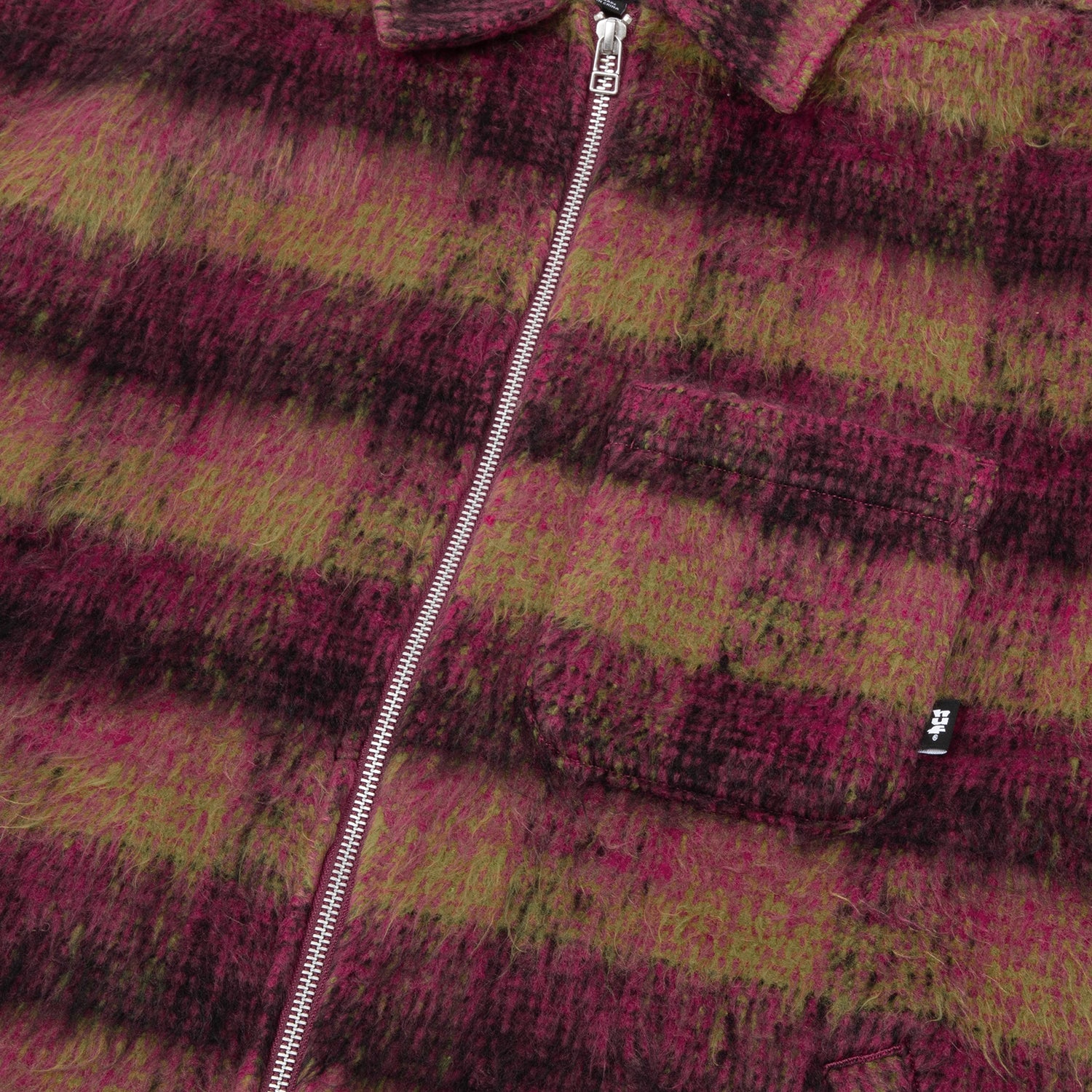 HUF (ハフ) Worldwide JP /()/ MEGABLAST PLAID JACKET商品 / DESERT