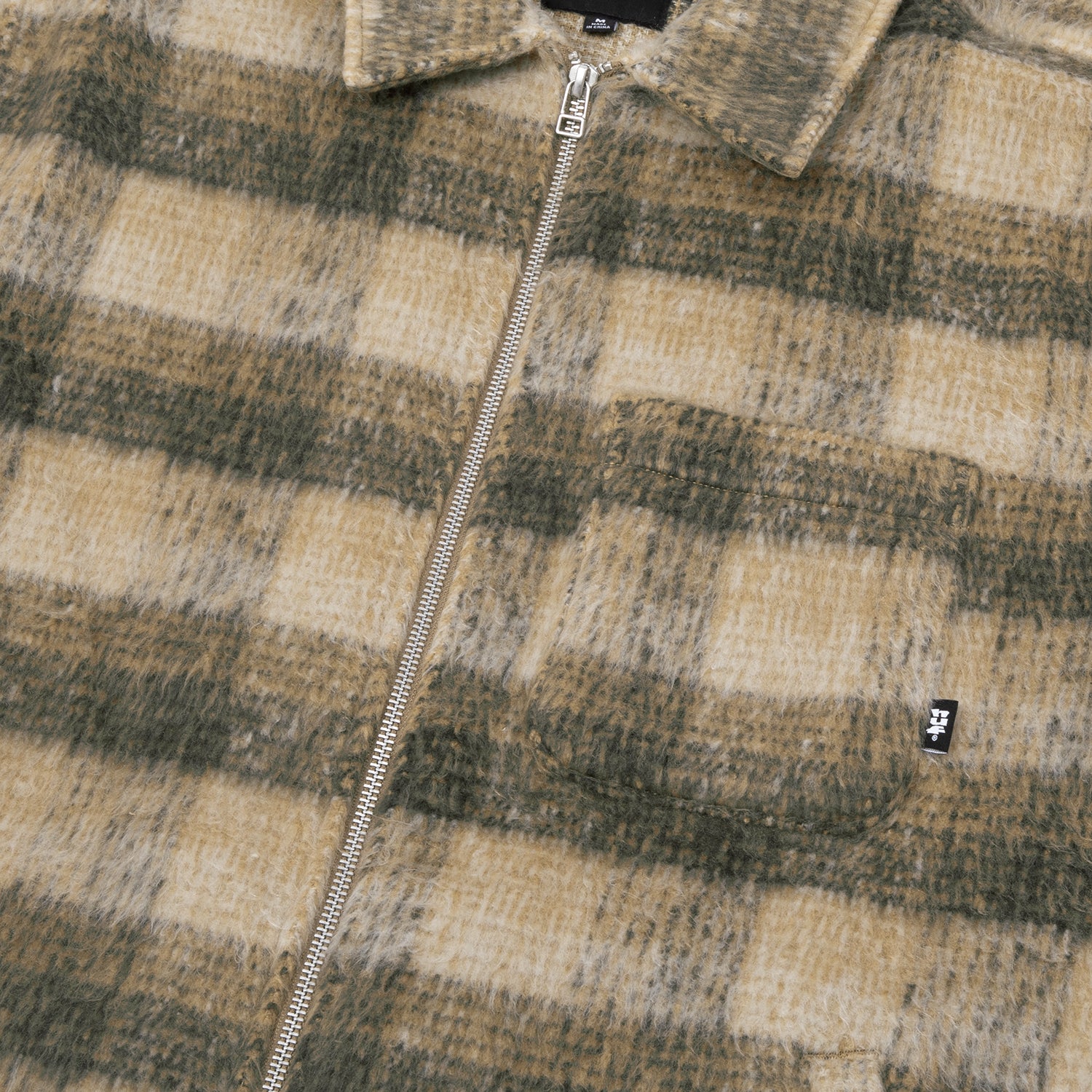 HUF (ハフ) Worldwide JP /()/ MEGABLAST PLAID JACKET商品 / DESERT