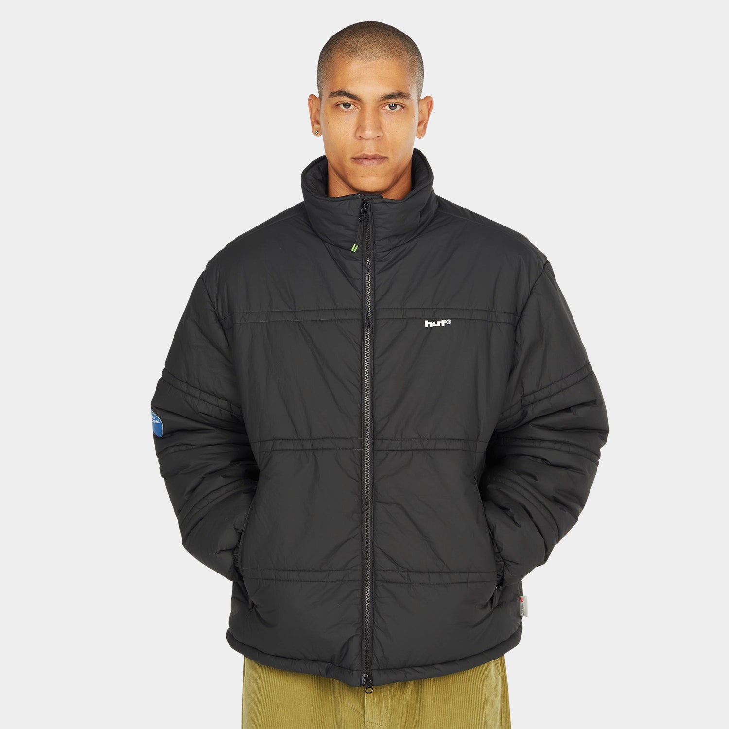 HUF (ハフ) Worldwide JP /JACKETS(ジャケット)/ 89 TYVEK PUFFER商品 / BLACK