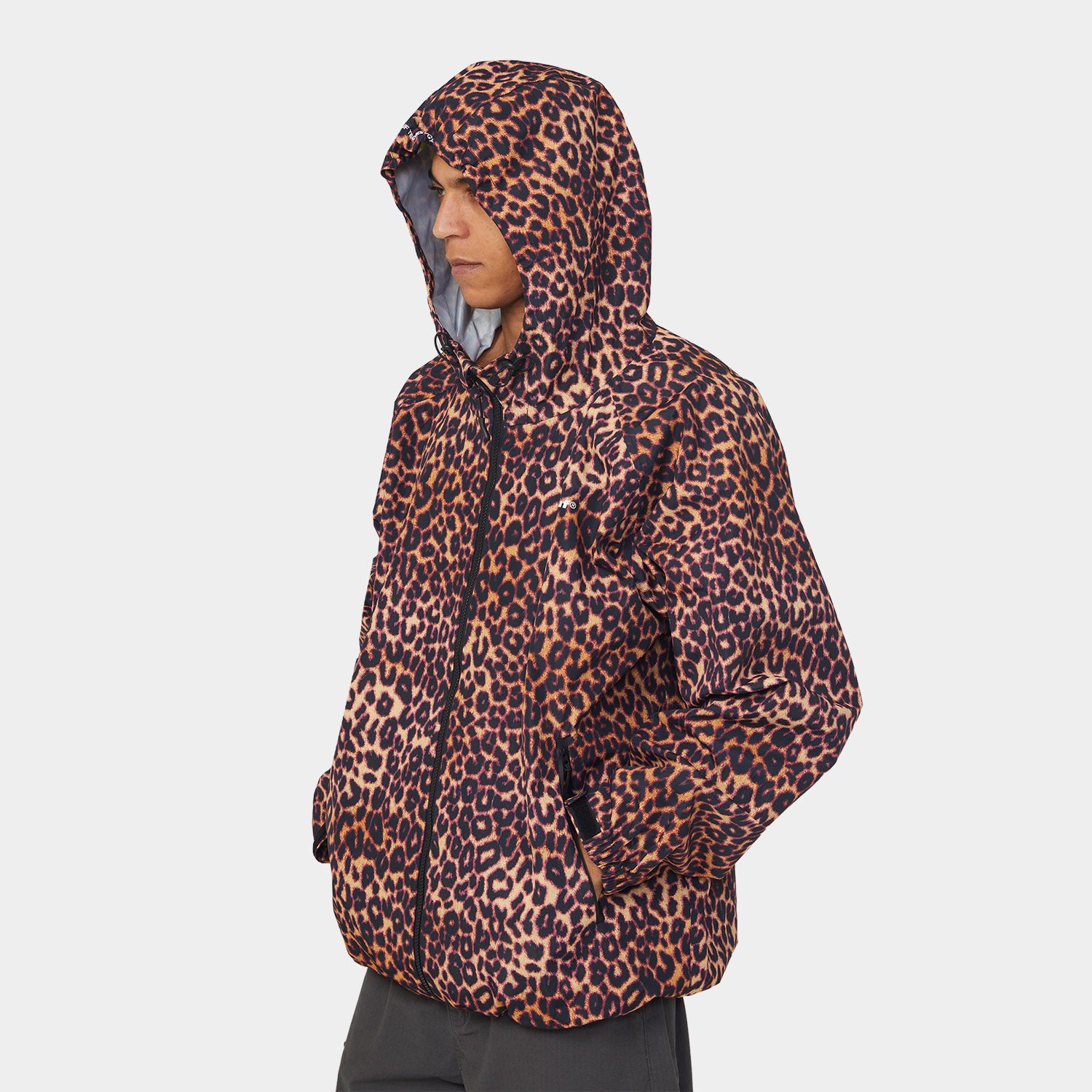 HUF (ハフ) Worldwide JP /JACKETS(ジャケット)/ RAINIER PRINTED SHELL JACKET商品 / BROWN