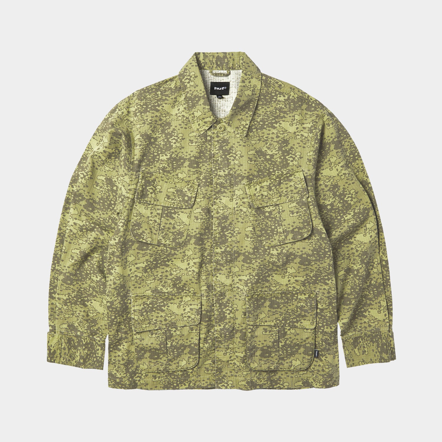 HUF (ハフ) Worldwide JP /JACKETS(ジャケット)/ DELTA BDU JACKET商品 / GREEN