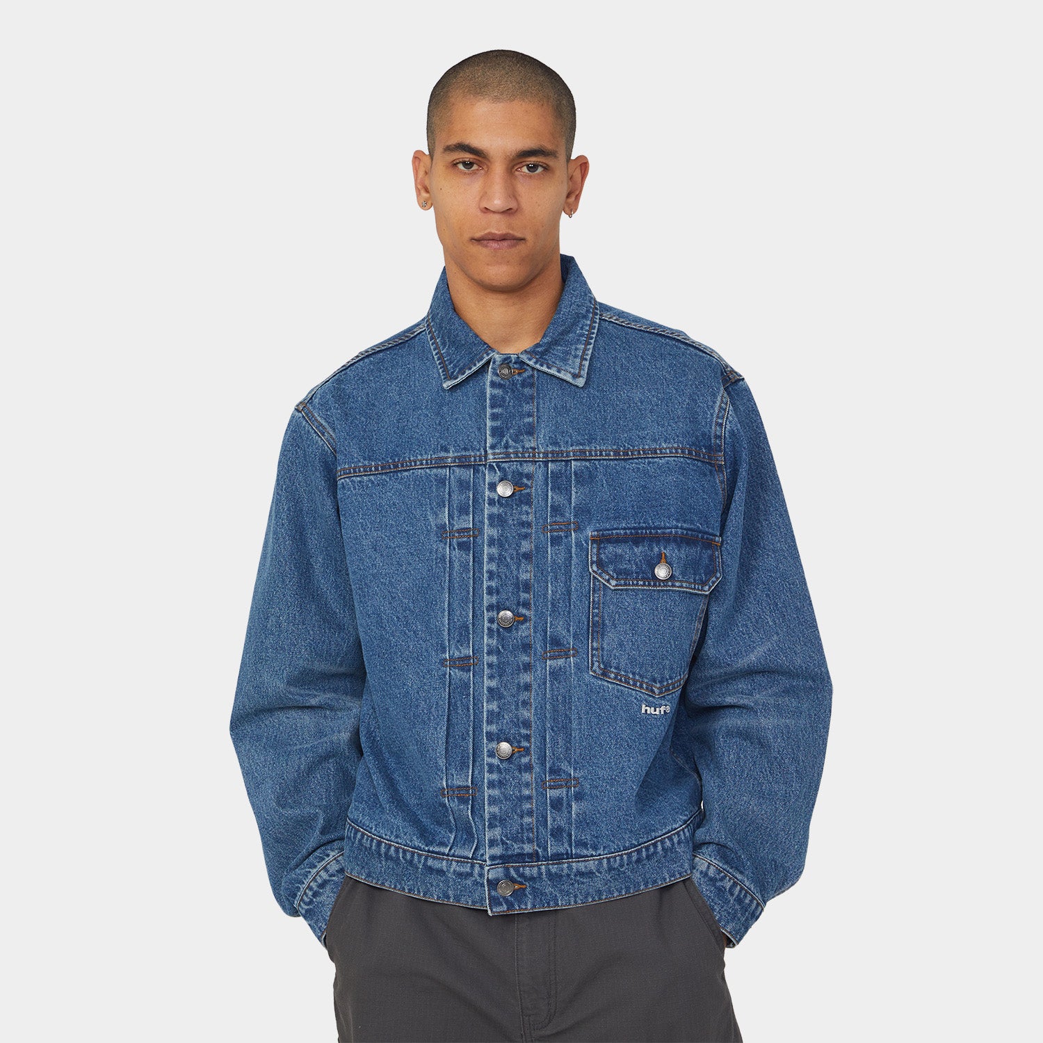 HUF (ハフ) Worldwide JP /JACKETS(ジャケット)/ 89 TRUCKER JACKET商品 / INDIGO