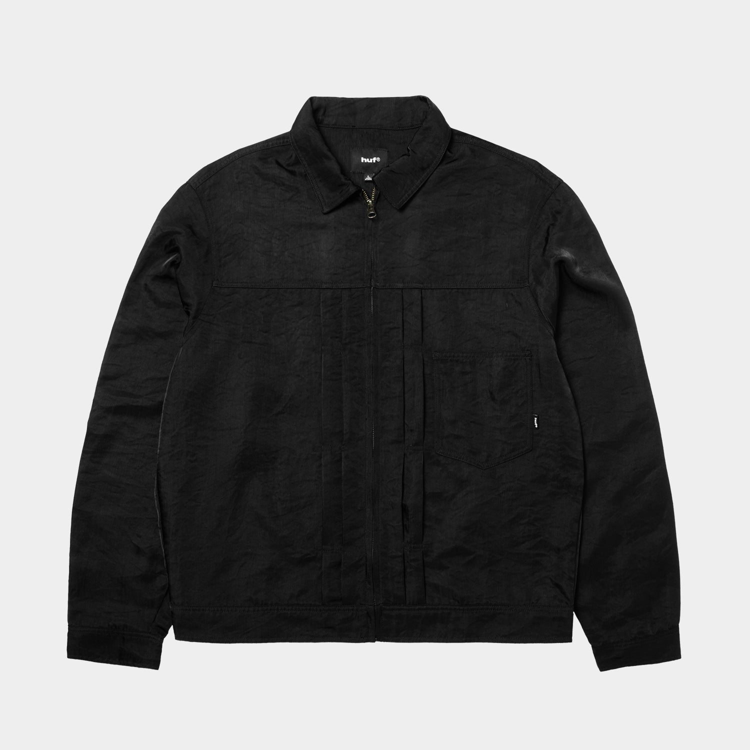 HUF (ハフ) Worldwide JP /JACKETS(ジャケット)/ HUF X THRASHER TRUCKER JACKET商品 / BLACK