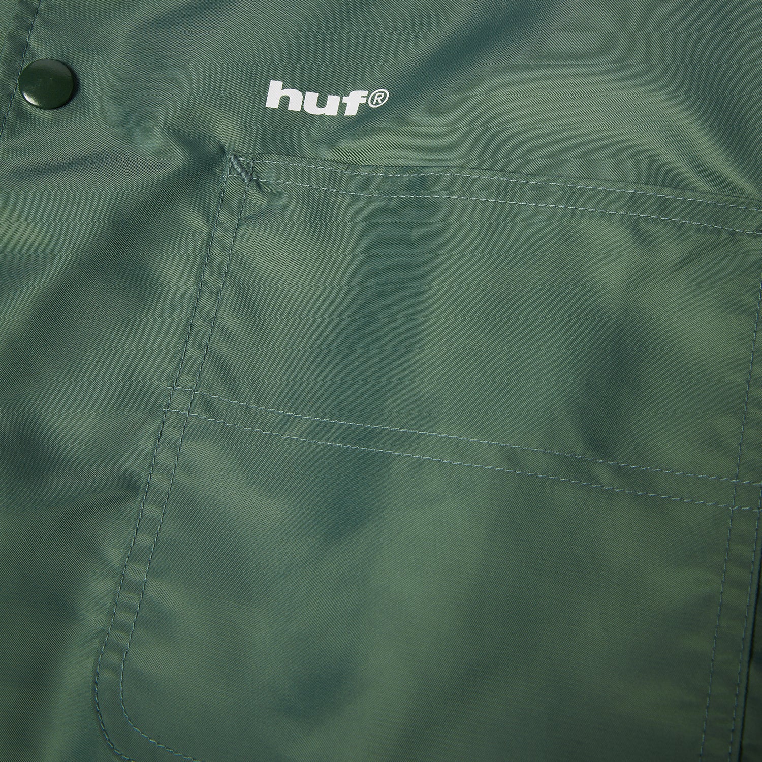 HUF (ハフ) Worldwide JP /JACKETS(ジャケット)/ HUF X THRASHER LOGO JACKET商品 / FOREST GREEN