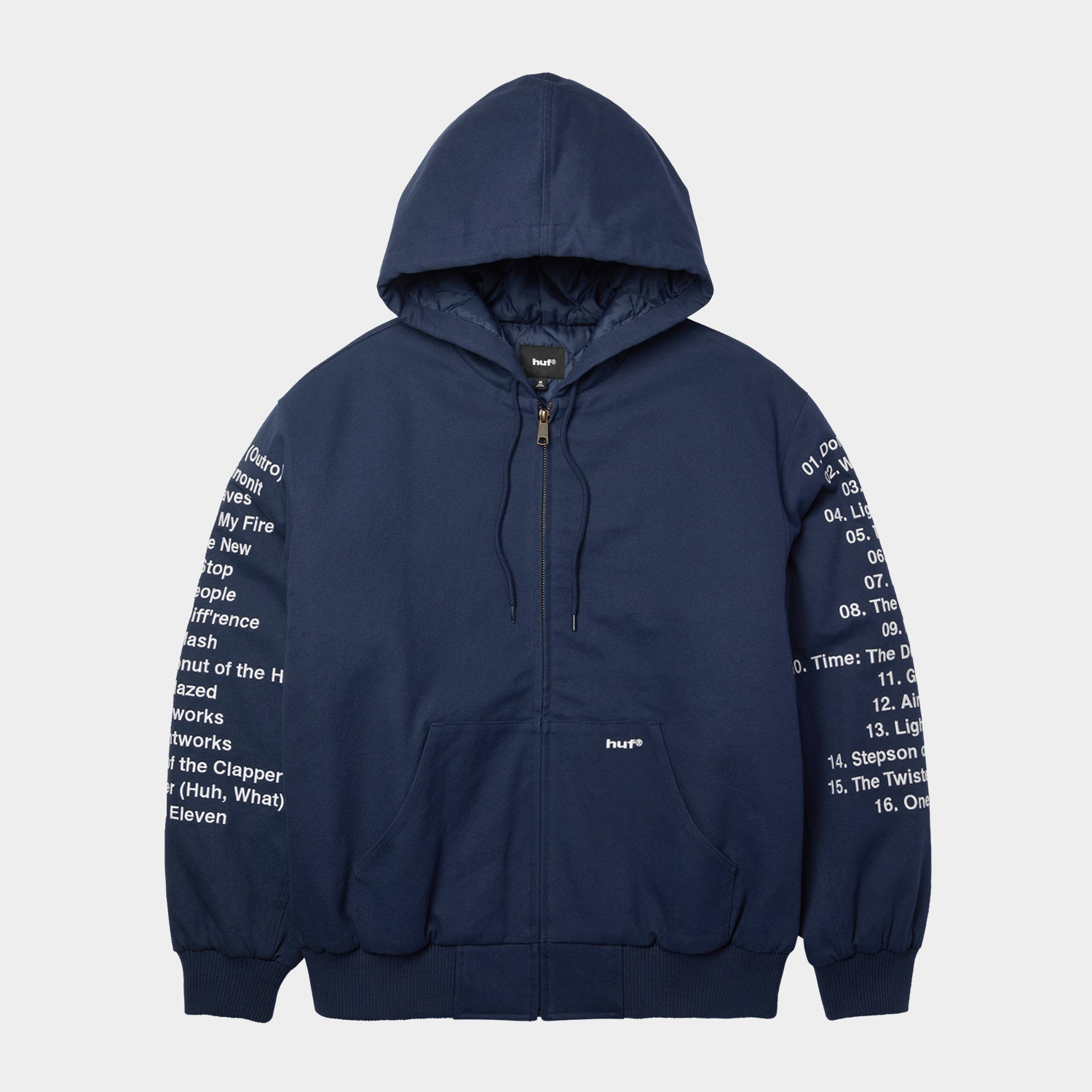 HUF (ハフ) Worldwide JP /JACKETS(ジャケット)/ HUF X J DILLA WORK JACKET商品 / NAVY