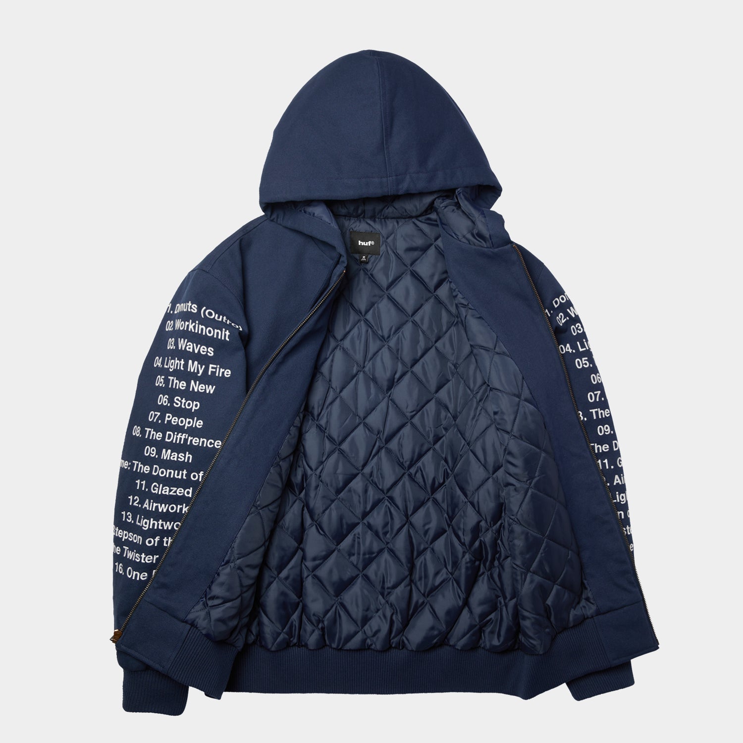 HUF (ハフ) Worldwide JP /JACKETS(ジャケット)/ HUF X J DILLA WORK JACKET商品 / NAVY