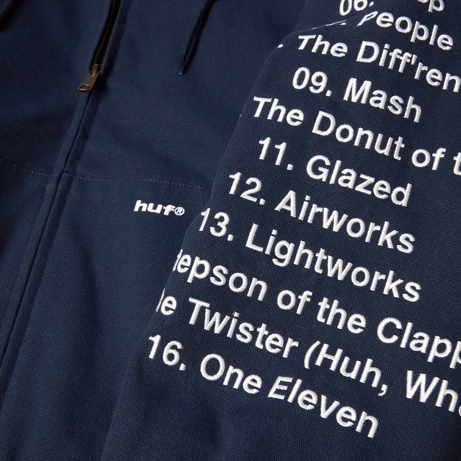 HUF (ハフ) Worldwide JP /JACKETS(ジャケット)/ HUF X J DILLA WORK JACKET商品 / NAVY