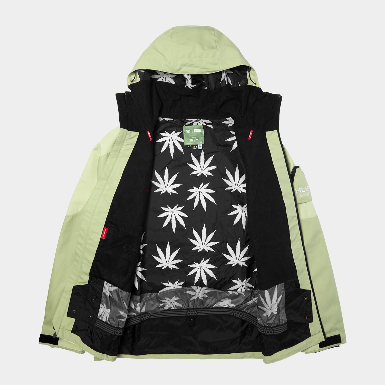 HUF (ハフ) Worldwide JP /JACKETS(ジャケット)/ HUF X 686 DOUBLE H JACKET商品 / HUF GREEN