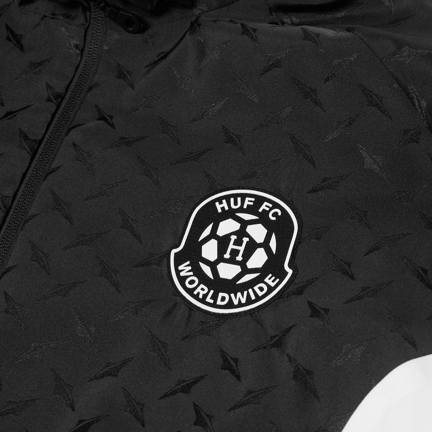 HUF (ハフ) Worldwide JP /JACKETS(ジャケット)/ HUF FC WINDBREAKER商品 / BLACK