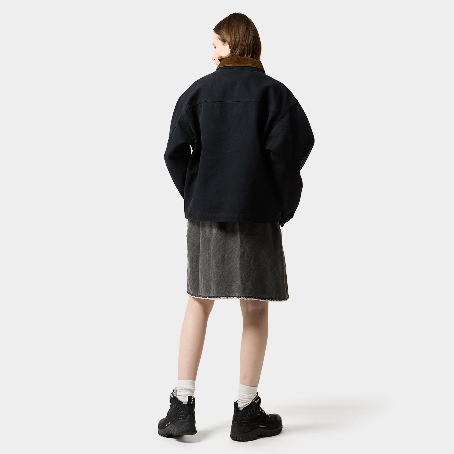HUF (ハフ) Worldwide JP /JACKETS(ジャケット)/ STRETCH LOGO CANVAS WORK JACKET商品 / DEEP WINE