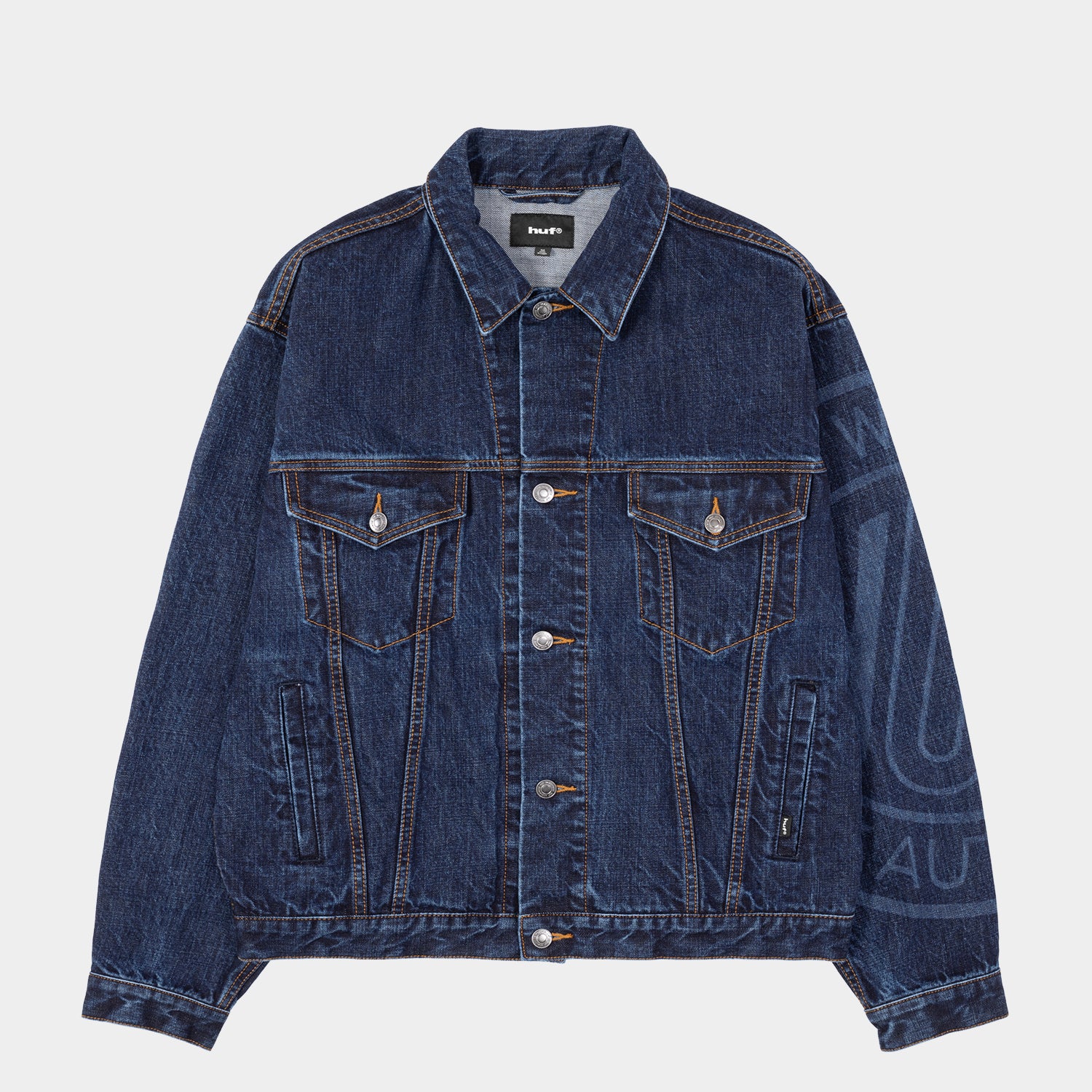 HUF (ハフ) Worldwide JP /()/ TOKEN DENIM JACKET商品 / INDIGO