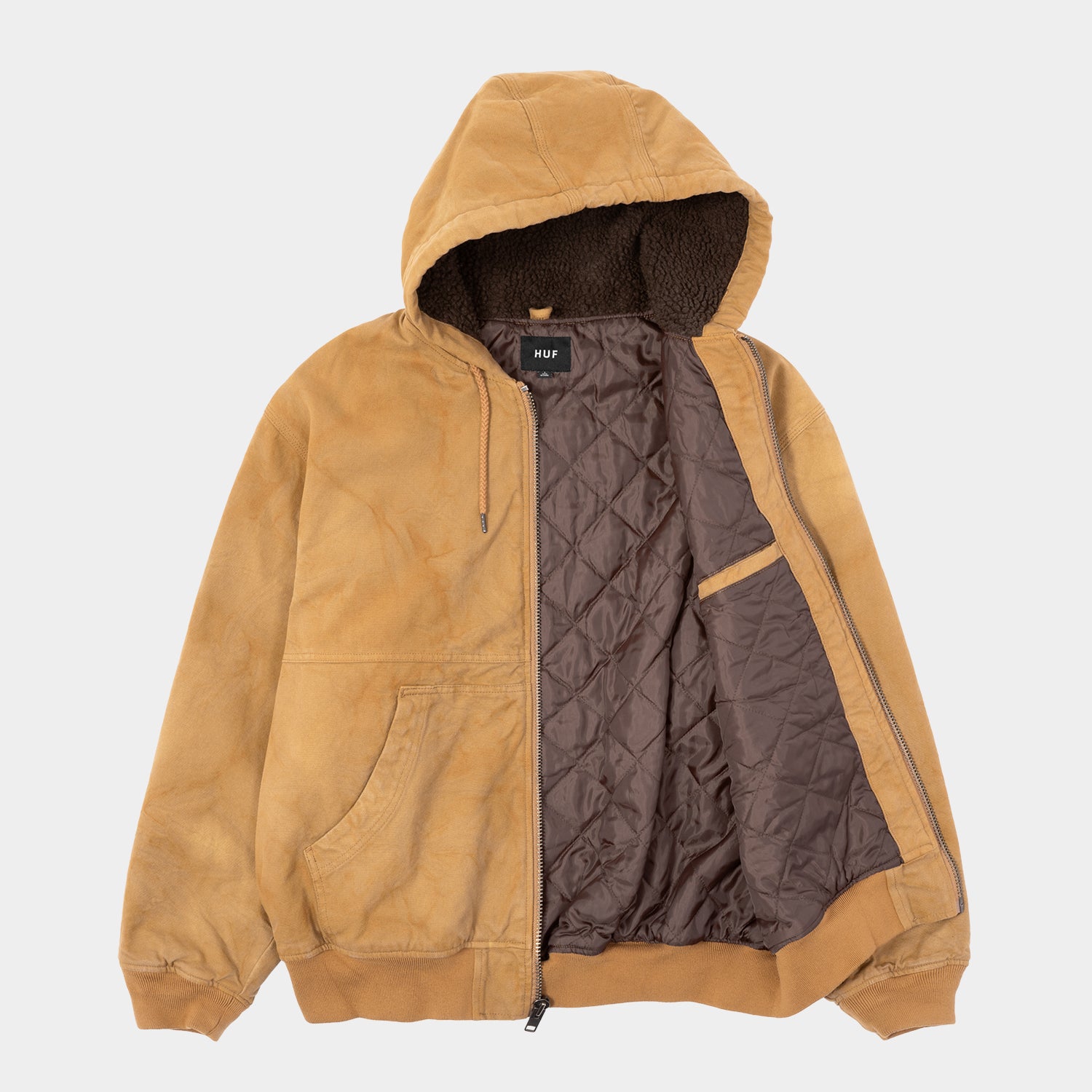 HUF (ハフ) Worldwide JP /JACKETS(ジャケット)/ WORLDWIDE CLOTHIERS HOODED JACKET商品 / BEIGE