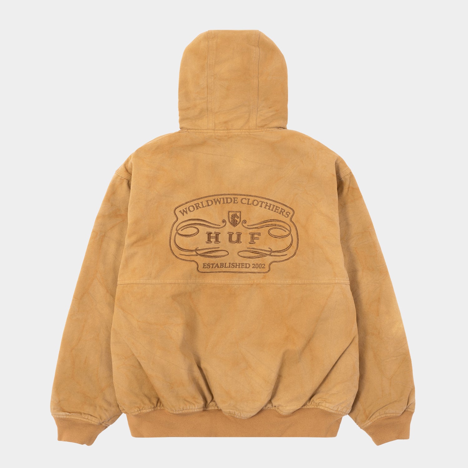 HUF (ハフ) Worldwide JP /JACKETS(ジャケット)/ WORLDWIDE CLOTHIERS HOODED JACKET商品 / BEIGE