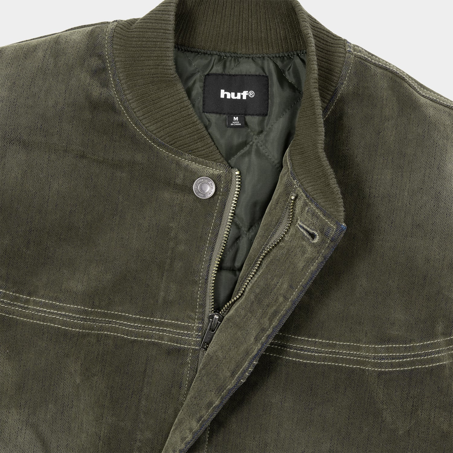 HUF (ハフ) Worldwide JP /JACKETS(ジャケット)/ HUF eightynine BOMBER JACKET商品 / OLIVE