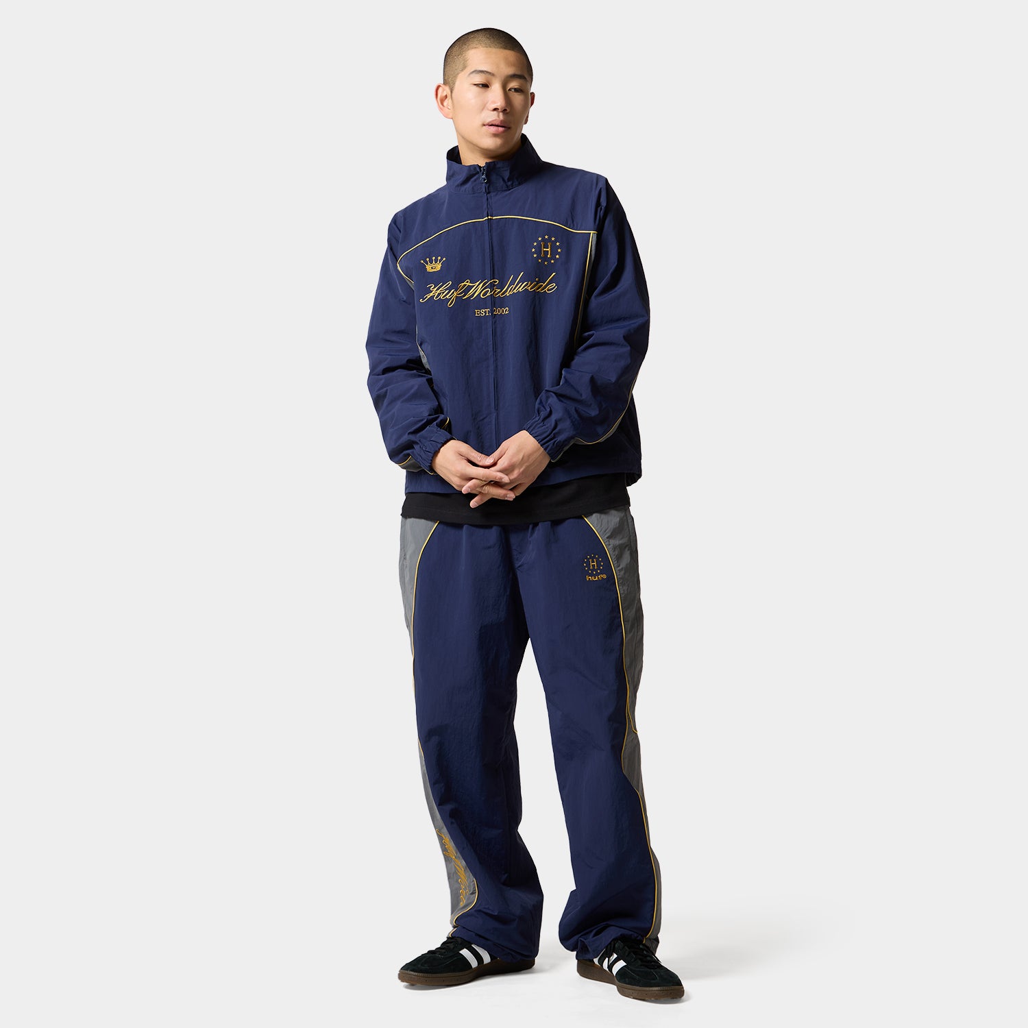HUF (ハフ) Worldwide JP /JACKETS(ジャケット)/ ANTHEM TRACK JACKET商品 / NAVY