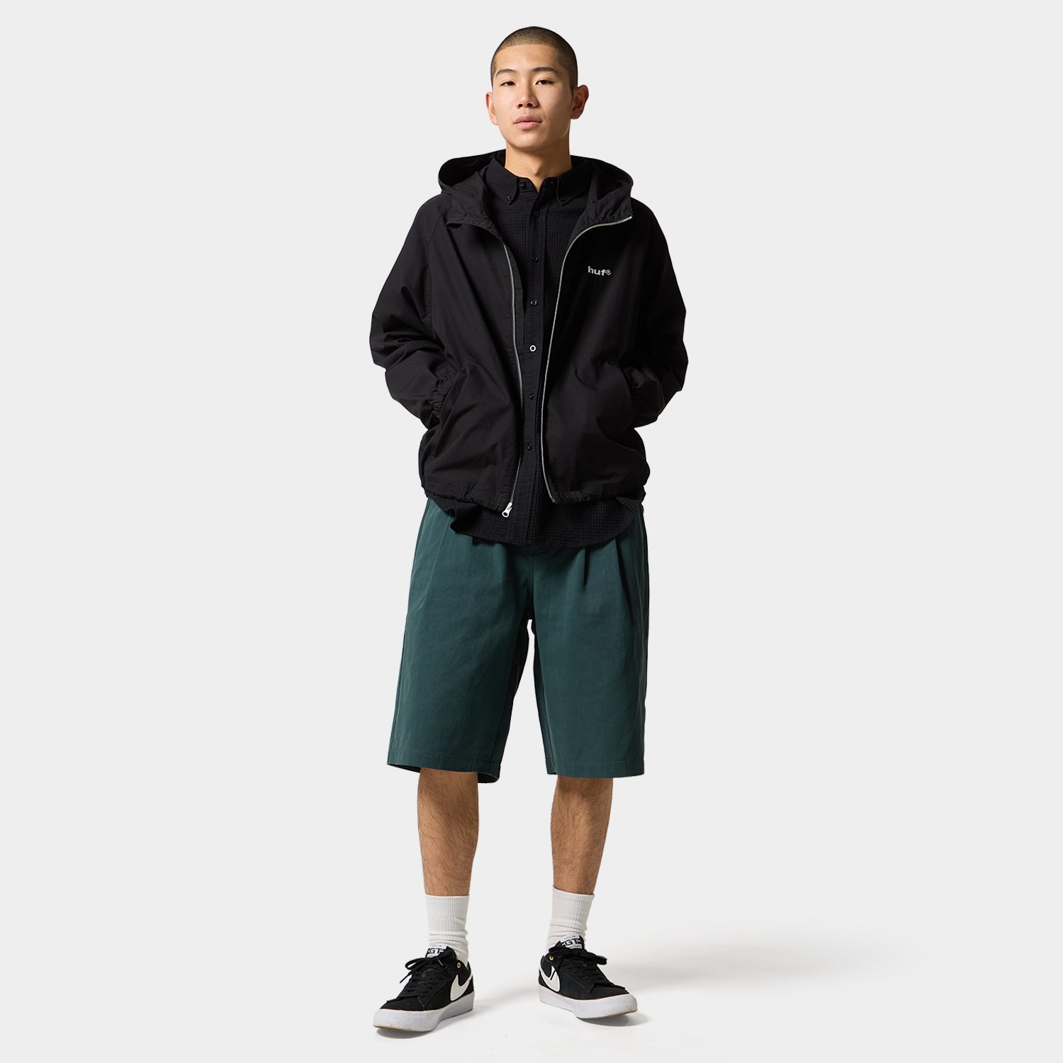 HUF (ハフ) Worldwide JP /JACKETS(ジャケット)/ HUF eightynine HOODED JACKET商品 / CAMO