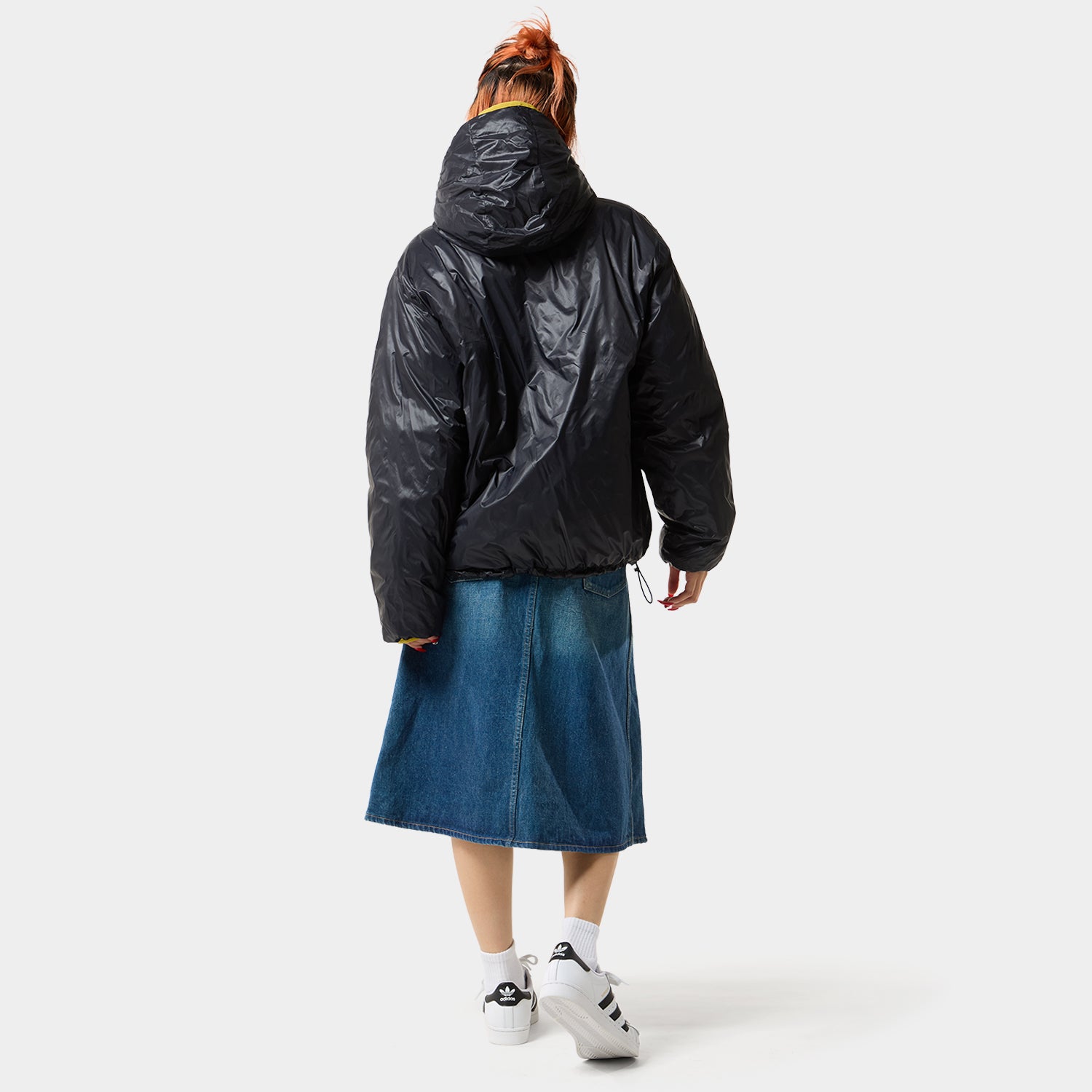 HUF (ハフ) Worldwide JP /JACKETS(ジャケット)/ HUF X TAION CASCADE PACKABLE HOODED DOWN JACKET商品 / BLACK