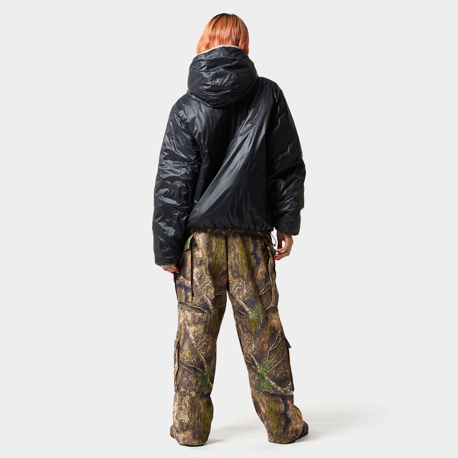 HUF (ハフ) Worldwide JP /JACKETS(ジャケット)/ HUF X TAION CASCADE PACKABLE HOODED DOWN JACKET商品 / BLACK